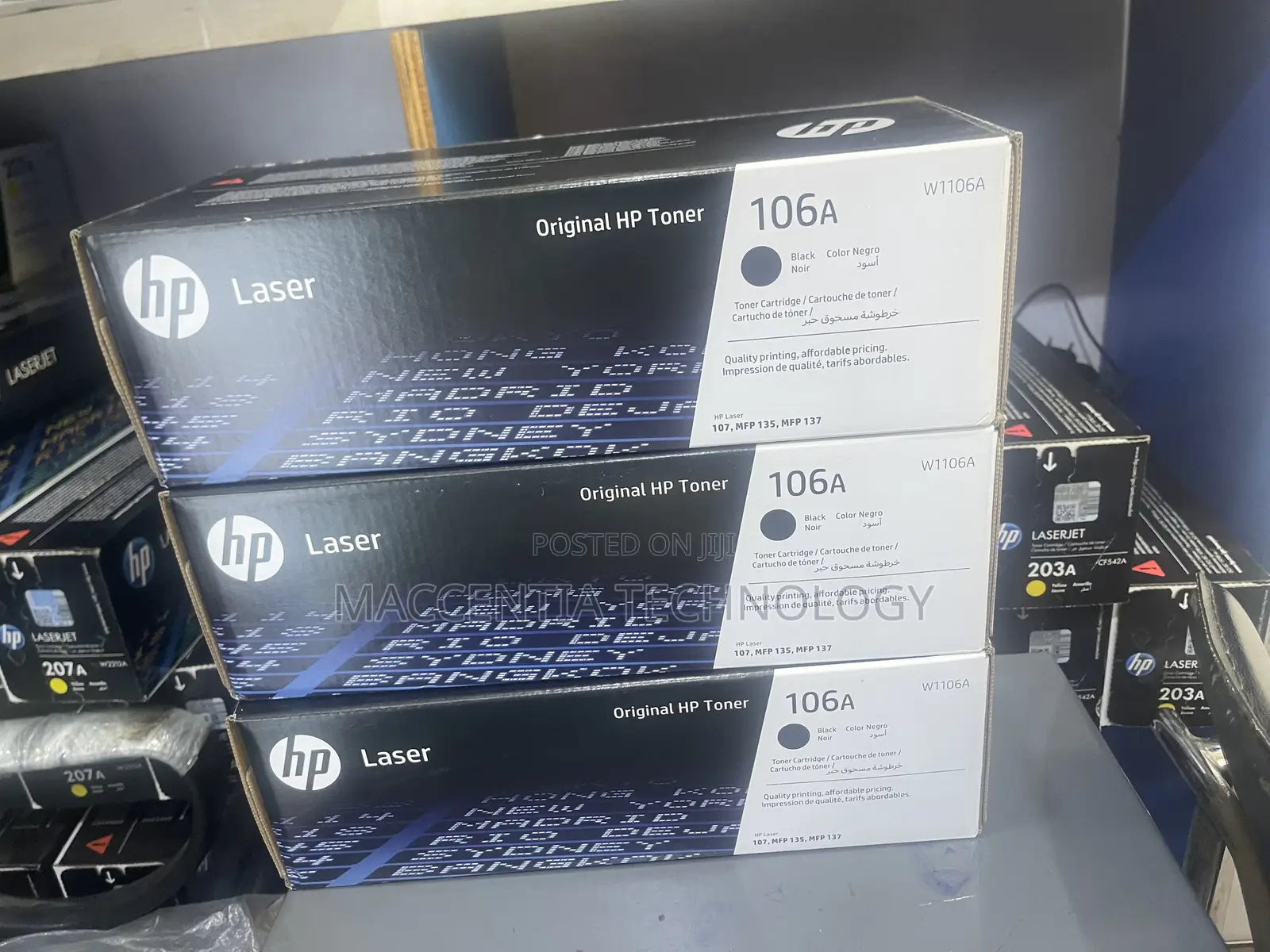 Hp 106a Black Original Laser Toner Cartridge