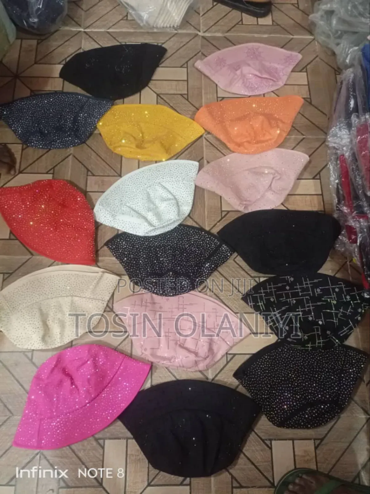 Ladies Stoned Bucket Hat