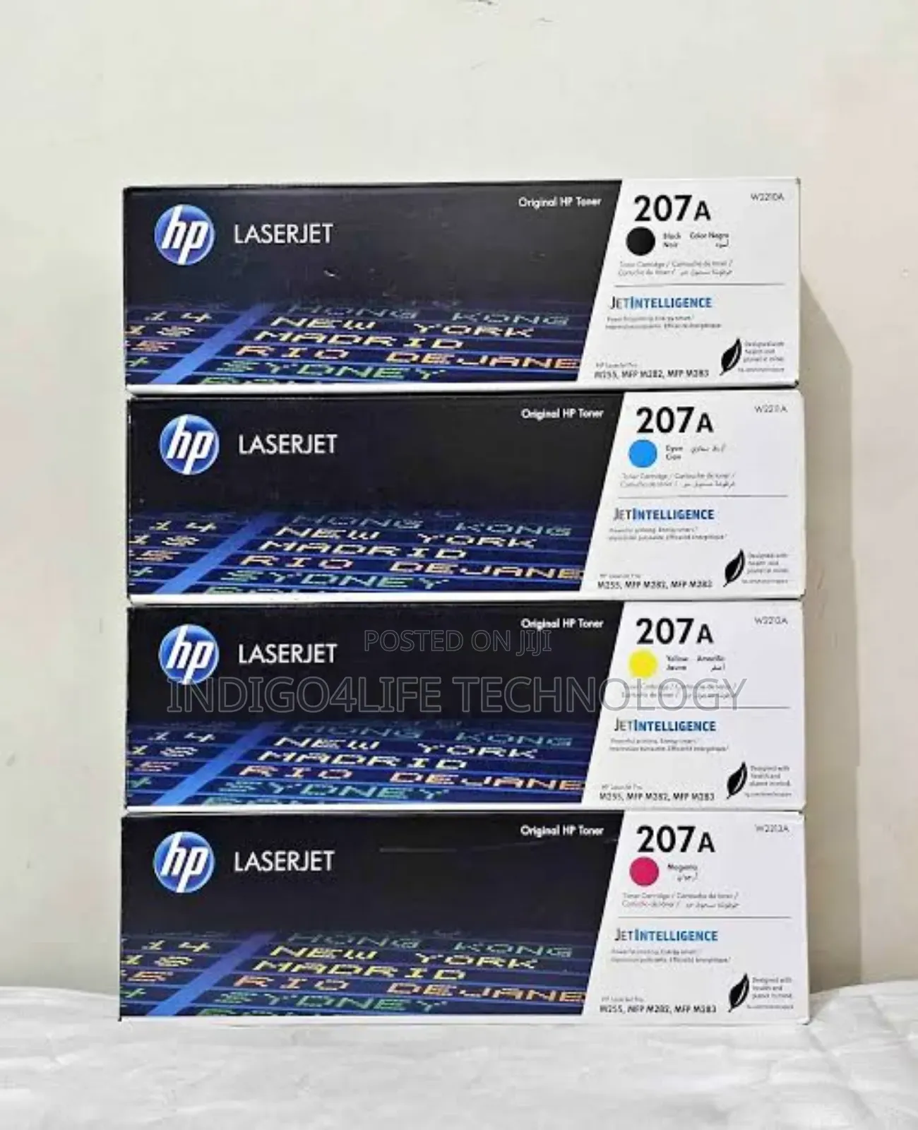 Hp 207a Laserjet Toner All Colours