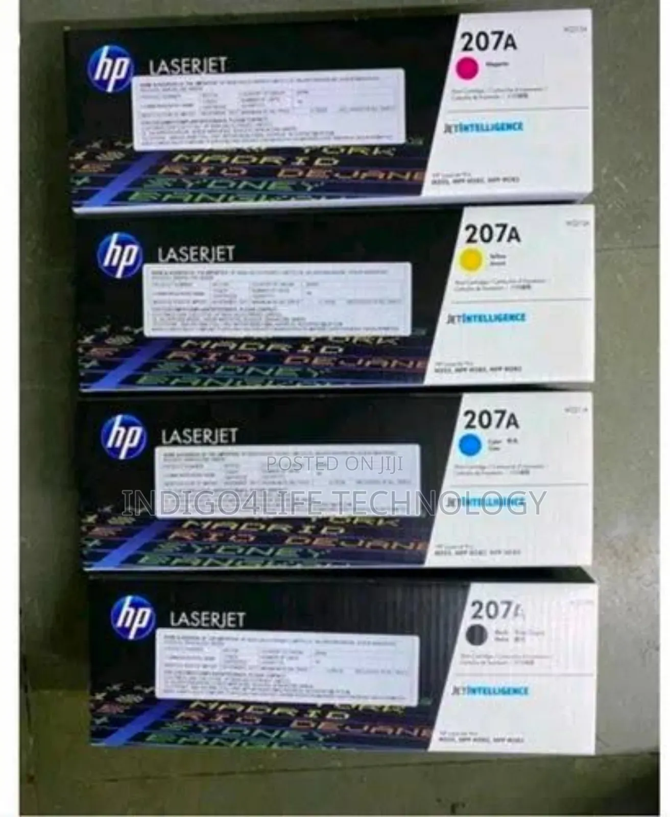 Hp 207a Laserjet Toner All Colours