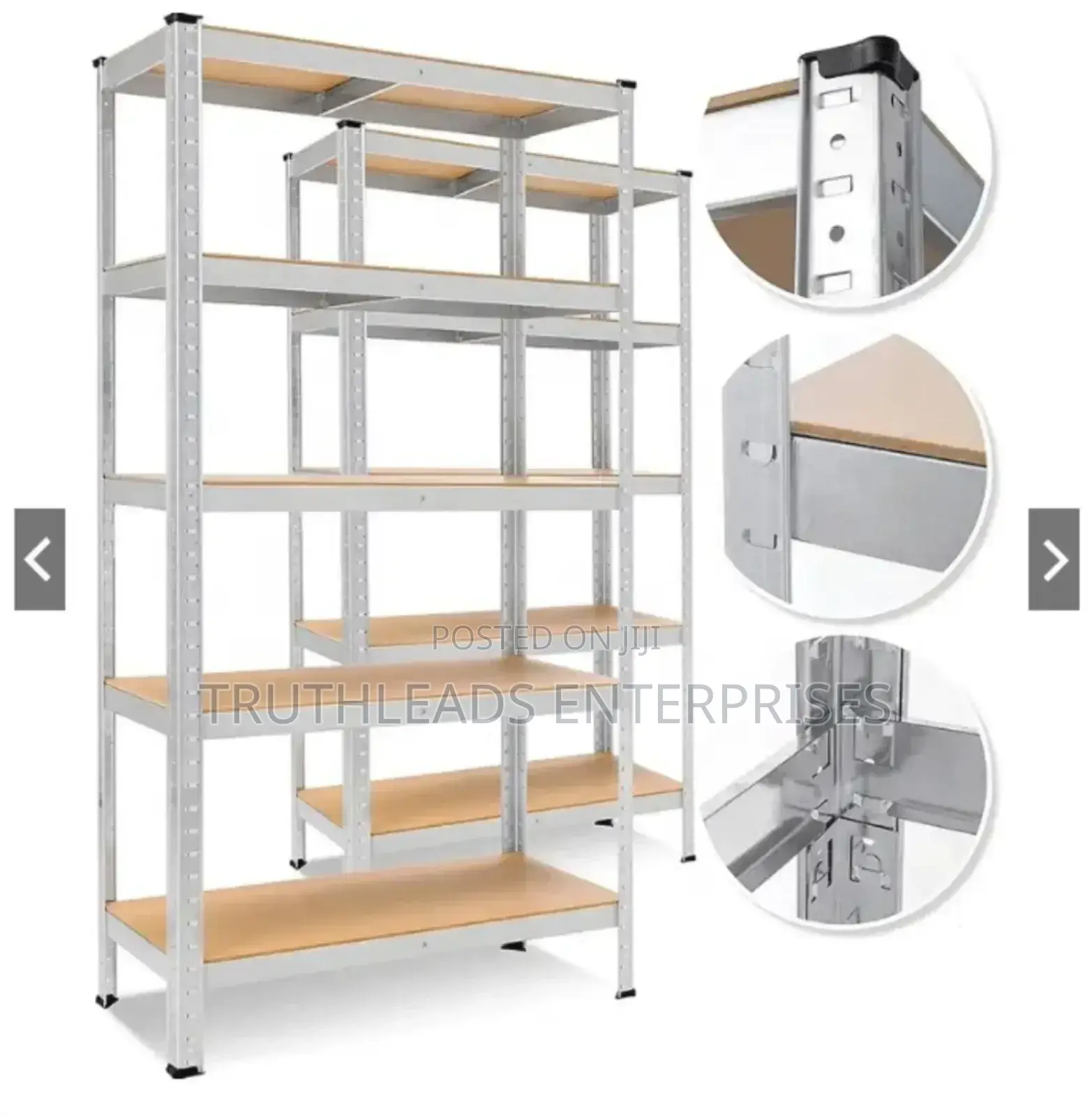 Strong Metal Storage Shelves