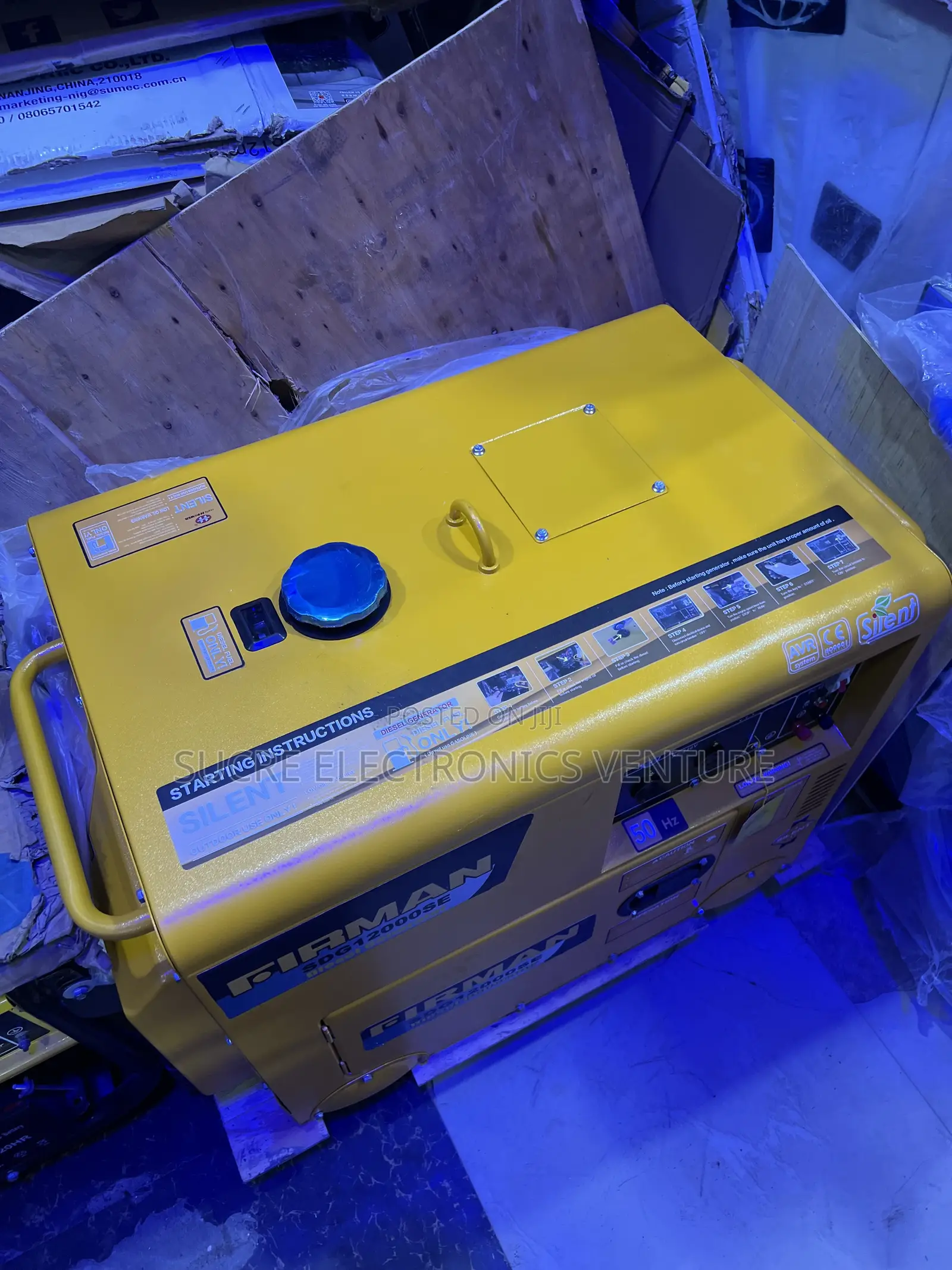 Original Sdg12000se Firman 10kva Diesel Generator