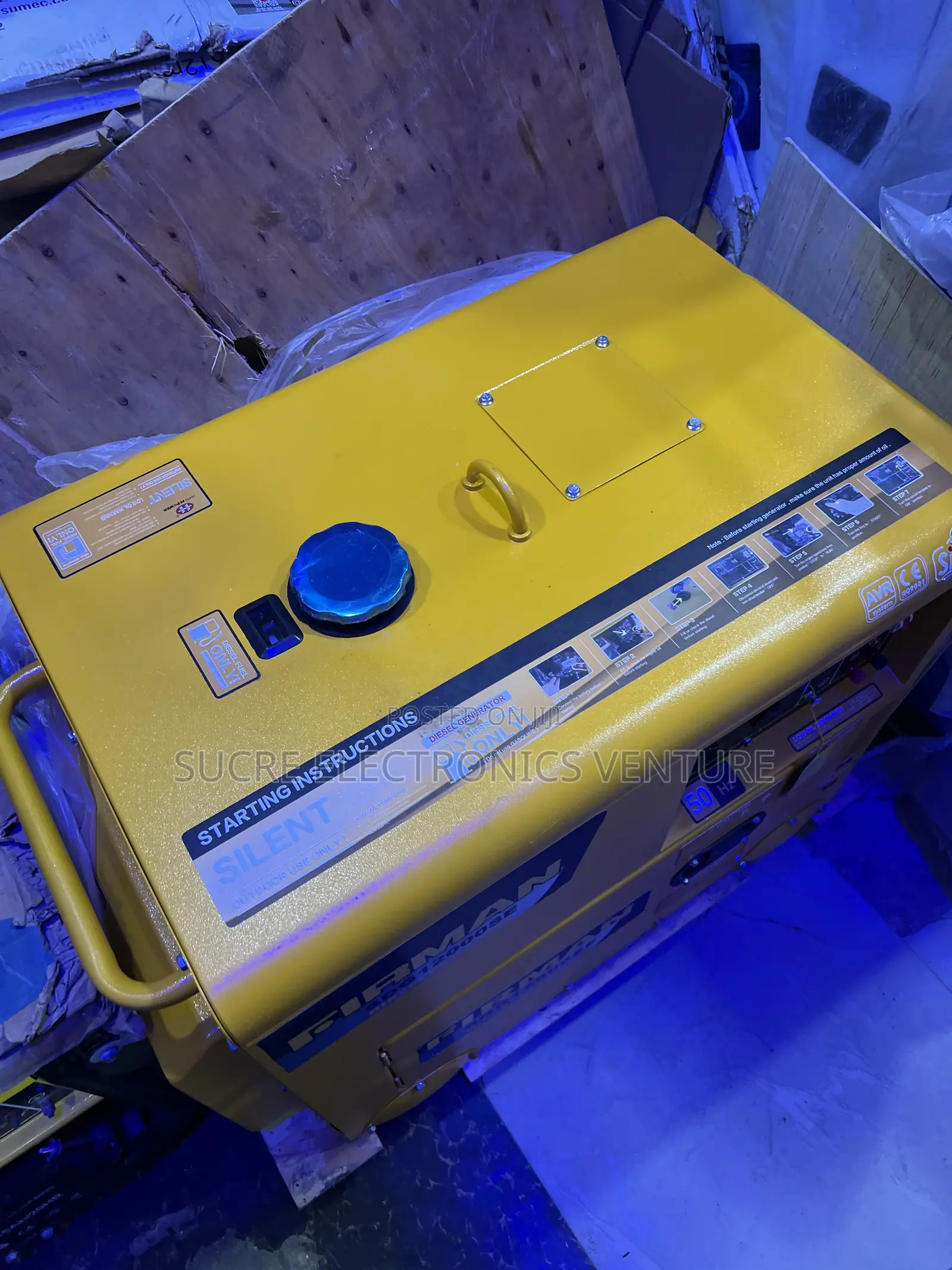Firman 10kva Soundproof Generator 100% Copper With Warranty