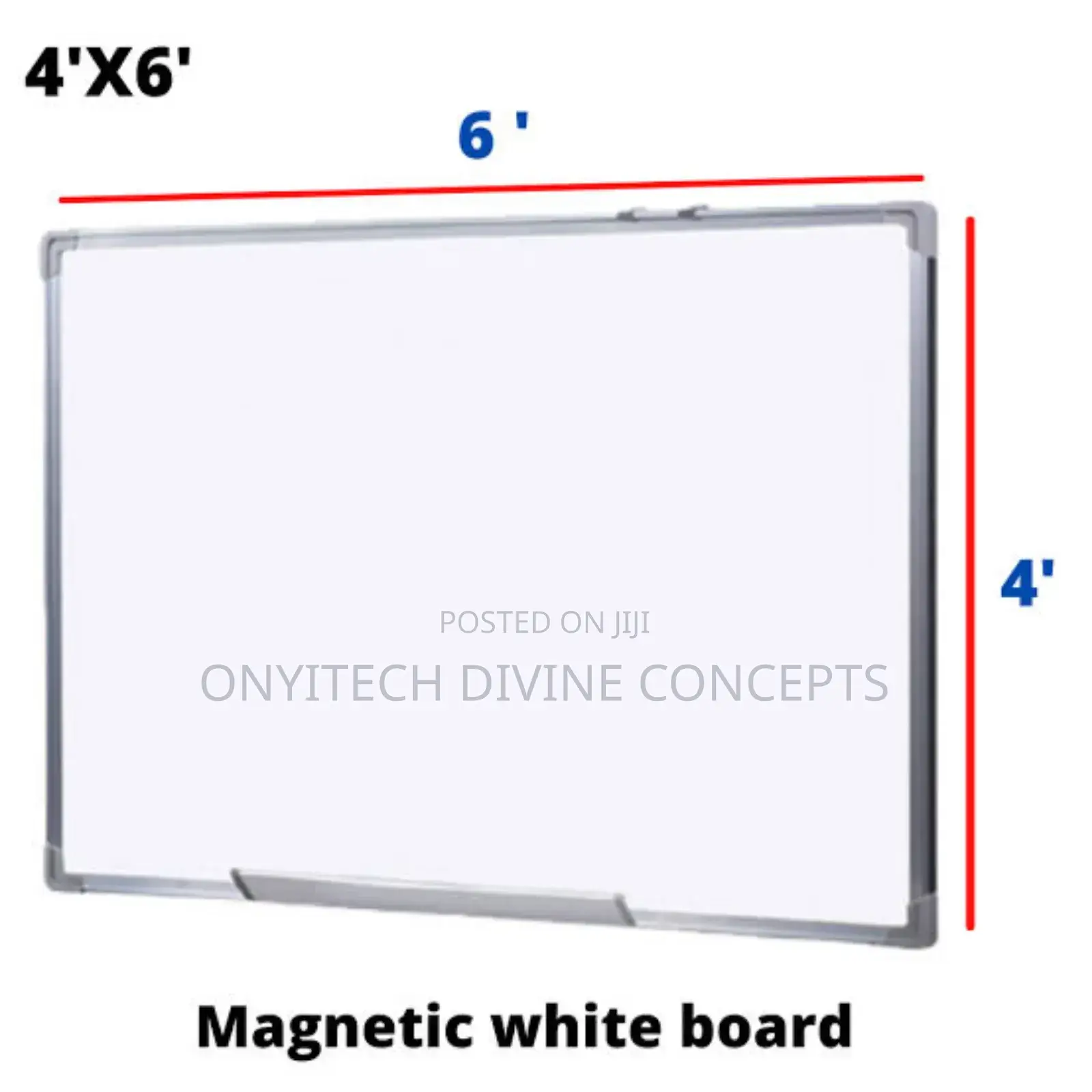 White Board 4ft by 6ft