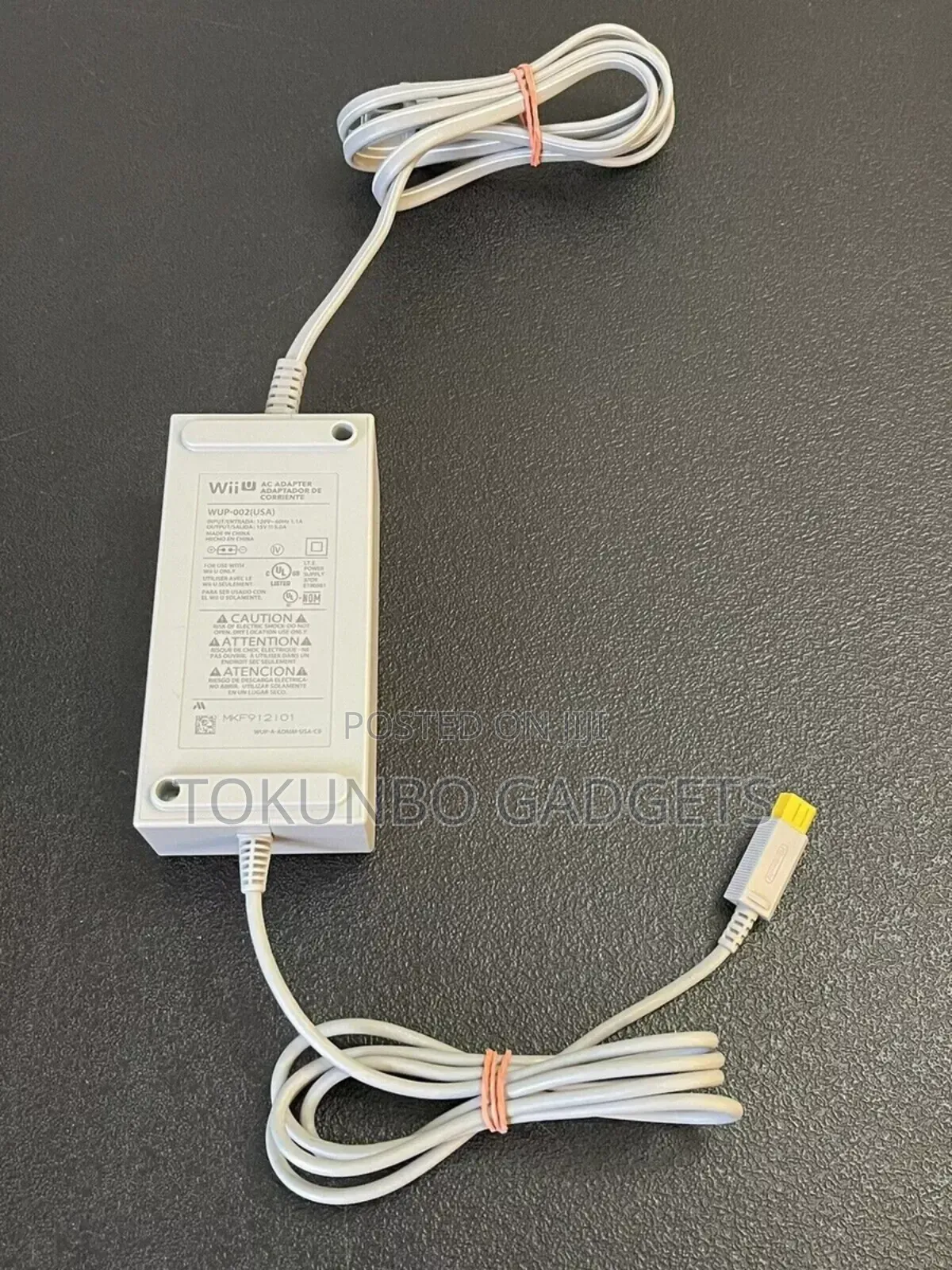 Genuine Oem Nintendo Wii U Ac Adapter Power Supply Wup-002