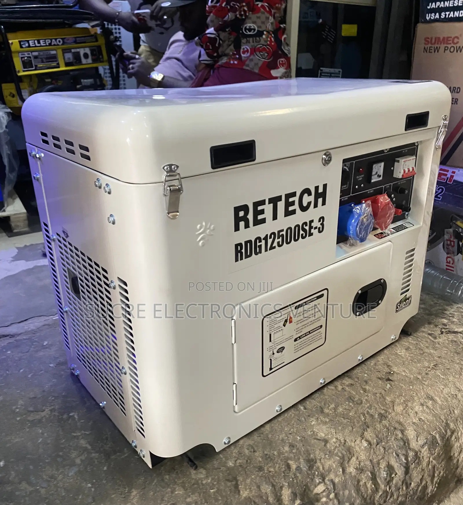 Brand New 10kva Retech Diesel Soundproof Generator
