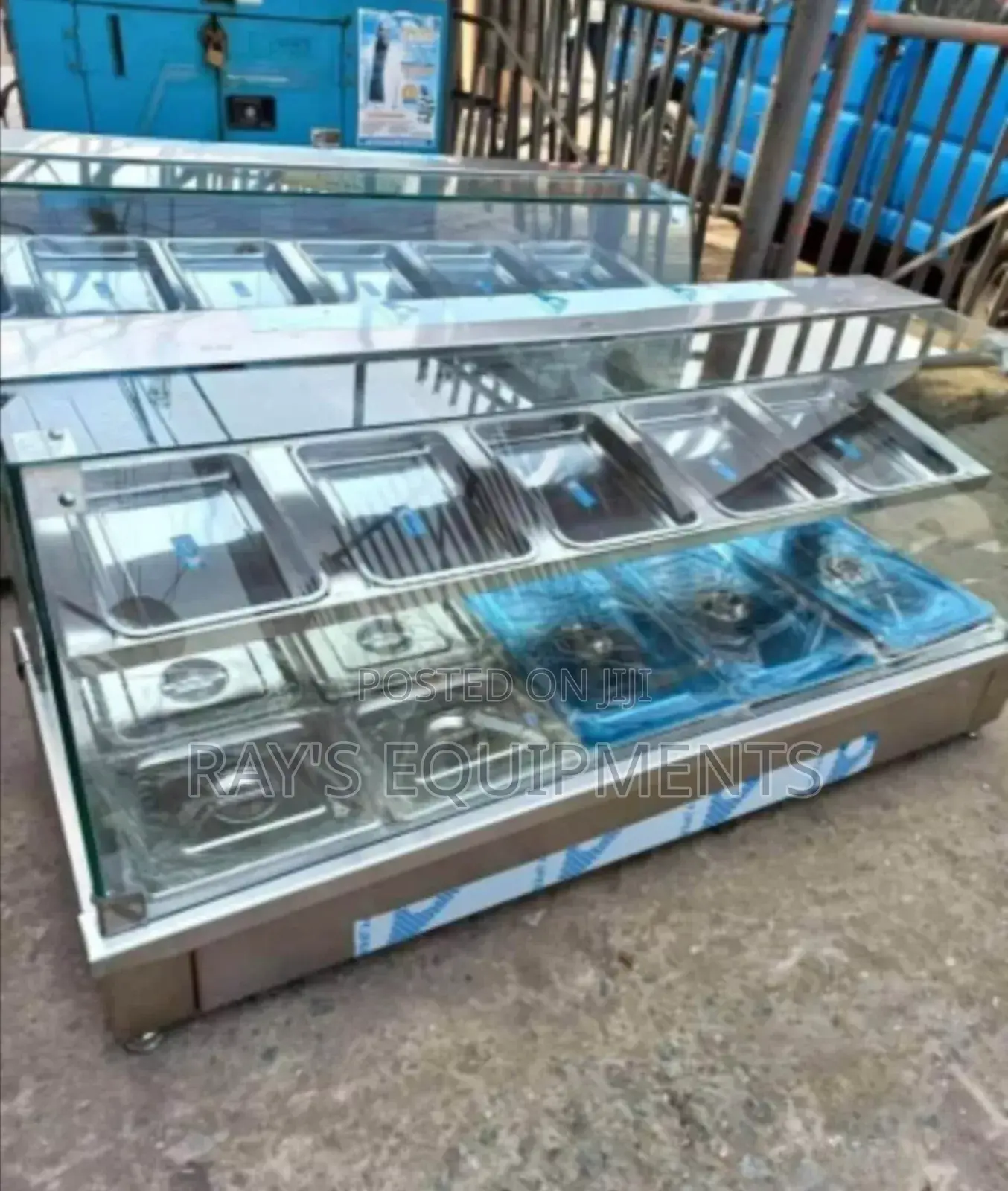 5 Plates Up 7 Plates Down Fabricated Food Warmer