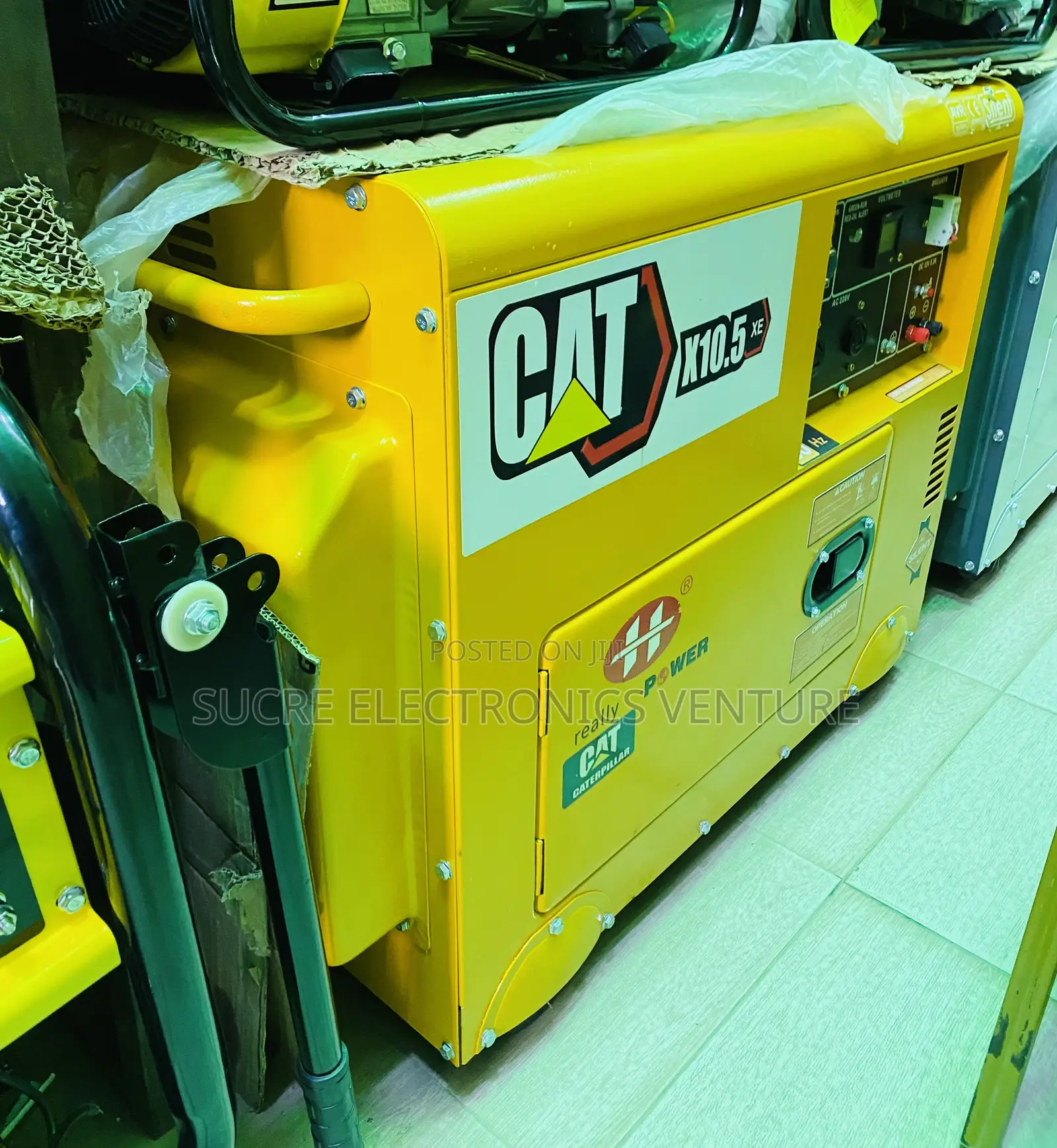 Cat X10.5 10kva Diesel Soundproof Generator With Warranty
