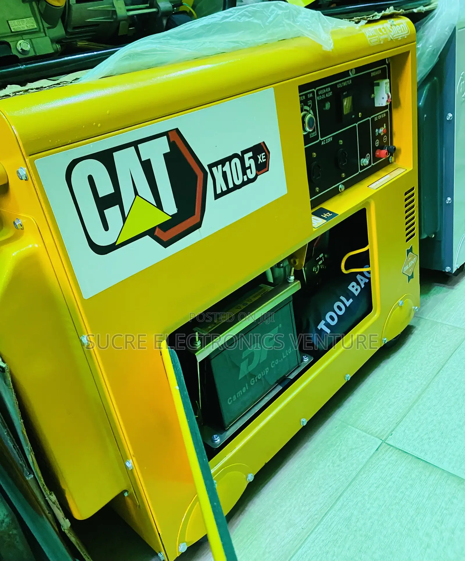 Cat X10.5 10kva Diesel Soundproof Generator With Warranty