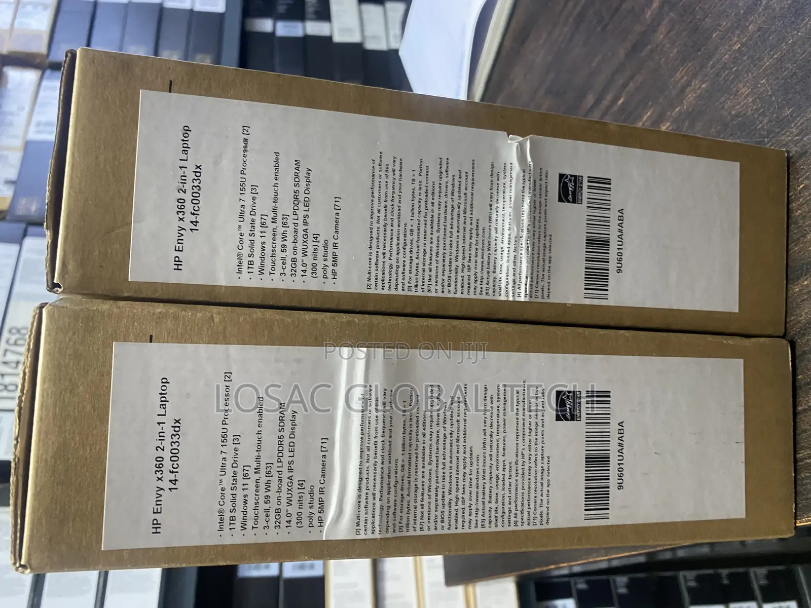 New Laptop HP Envy X360 32GB Intel Core Ultra 7 SSD 1T