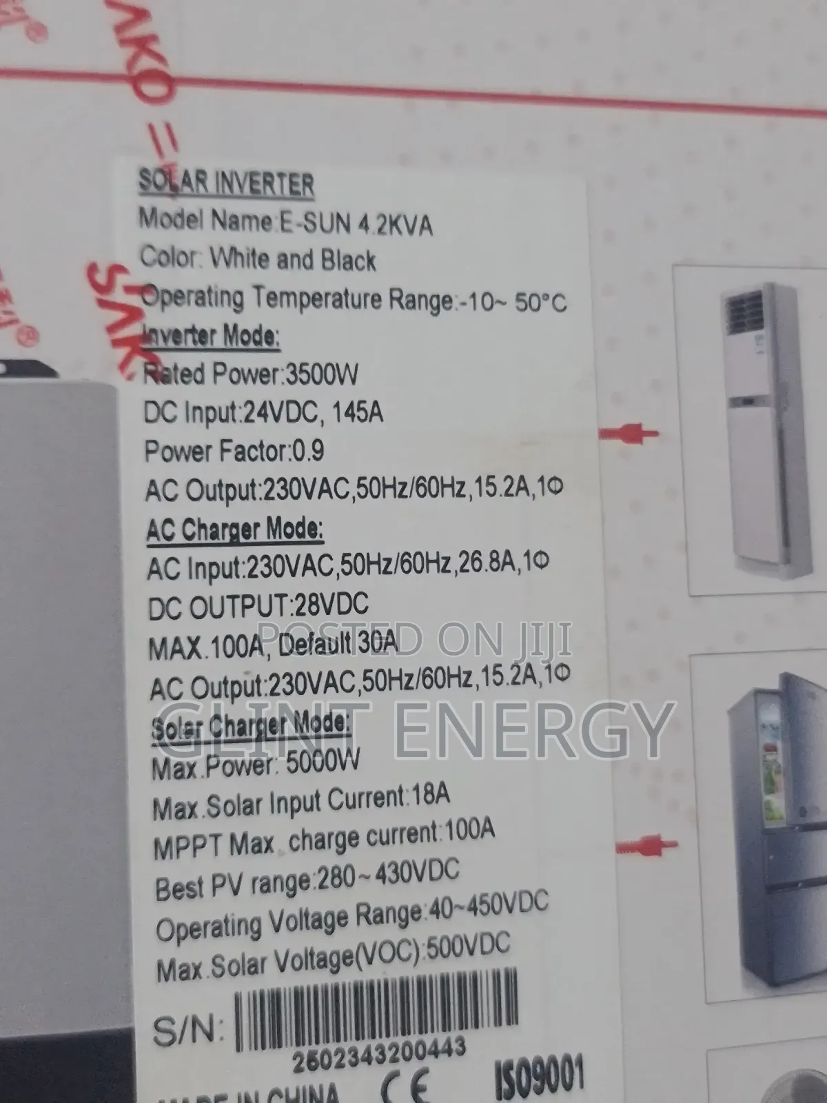 4.2kva 24v Sako Hybrid Inverter