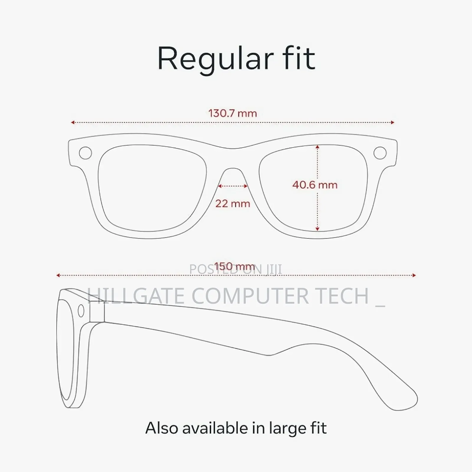 Rayban Meta Glasses, Wayfarer