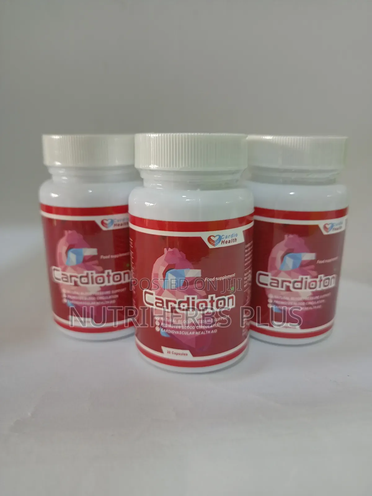 Say Goodbye to High Blood Pressure With Our Cardioton Caps.