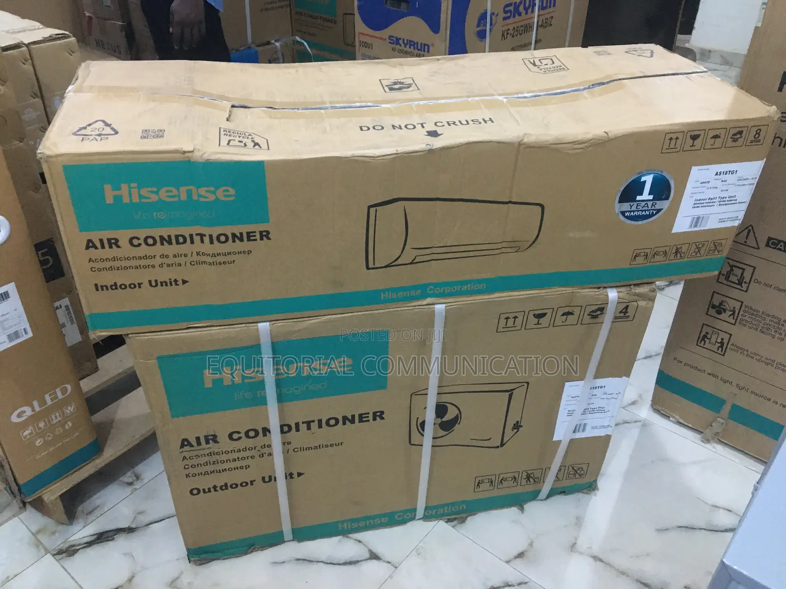 Hisense 2hp Copper Coil Ac With Turbo Cooling – As18tg1