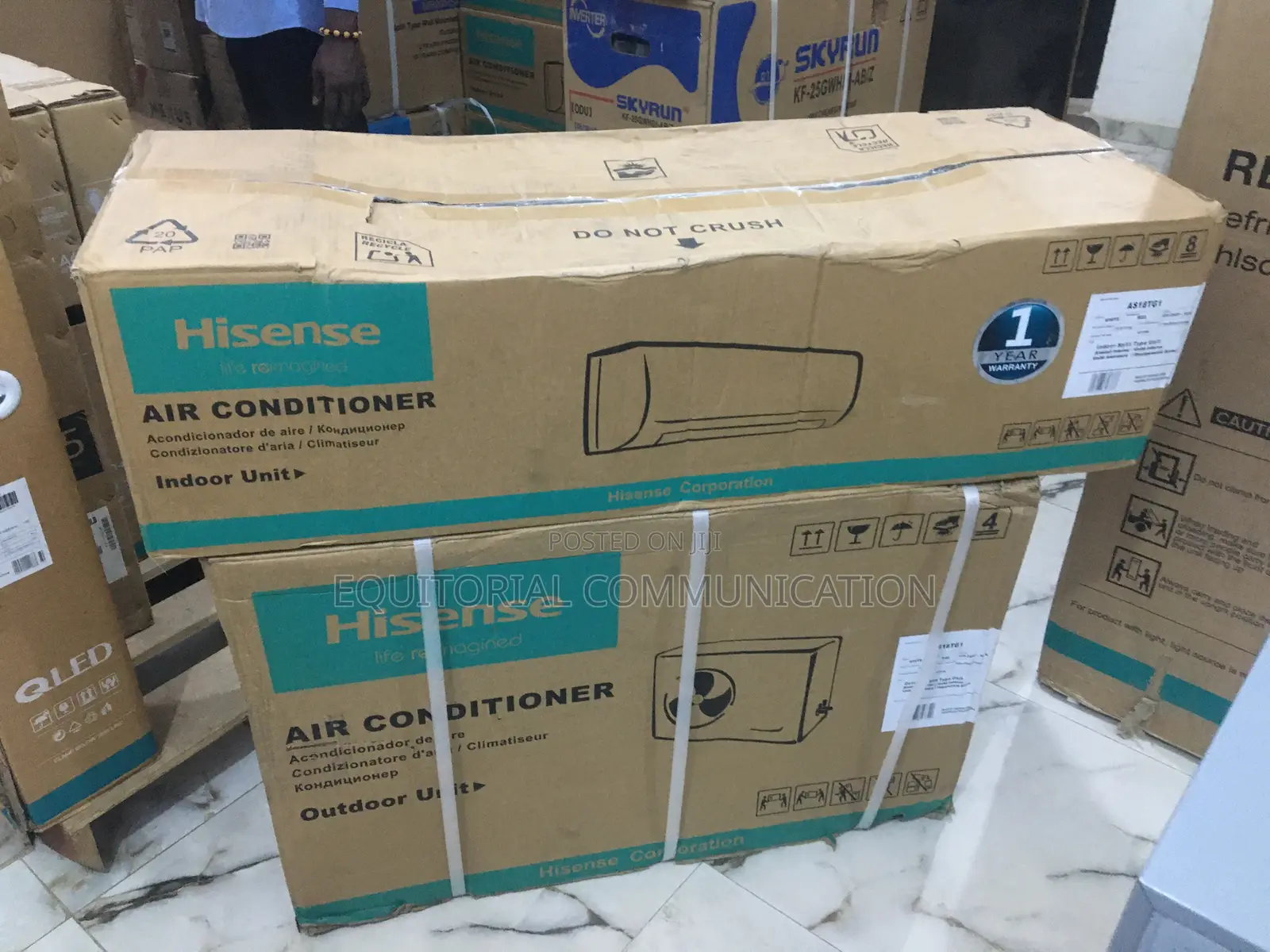 Hisense 2hp Copper Coil Ac With Turbo Cooling – As18tg1