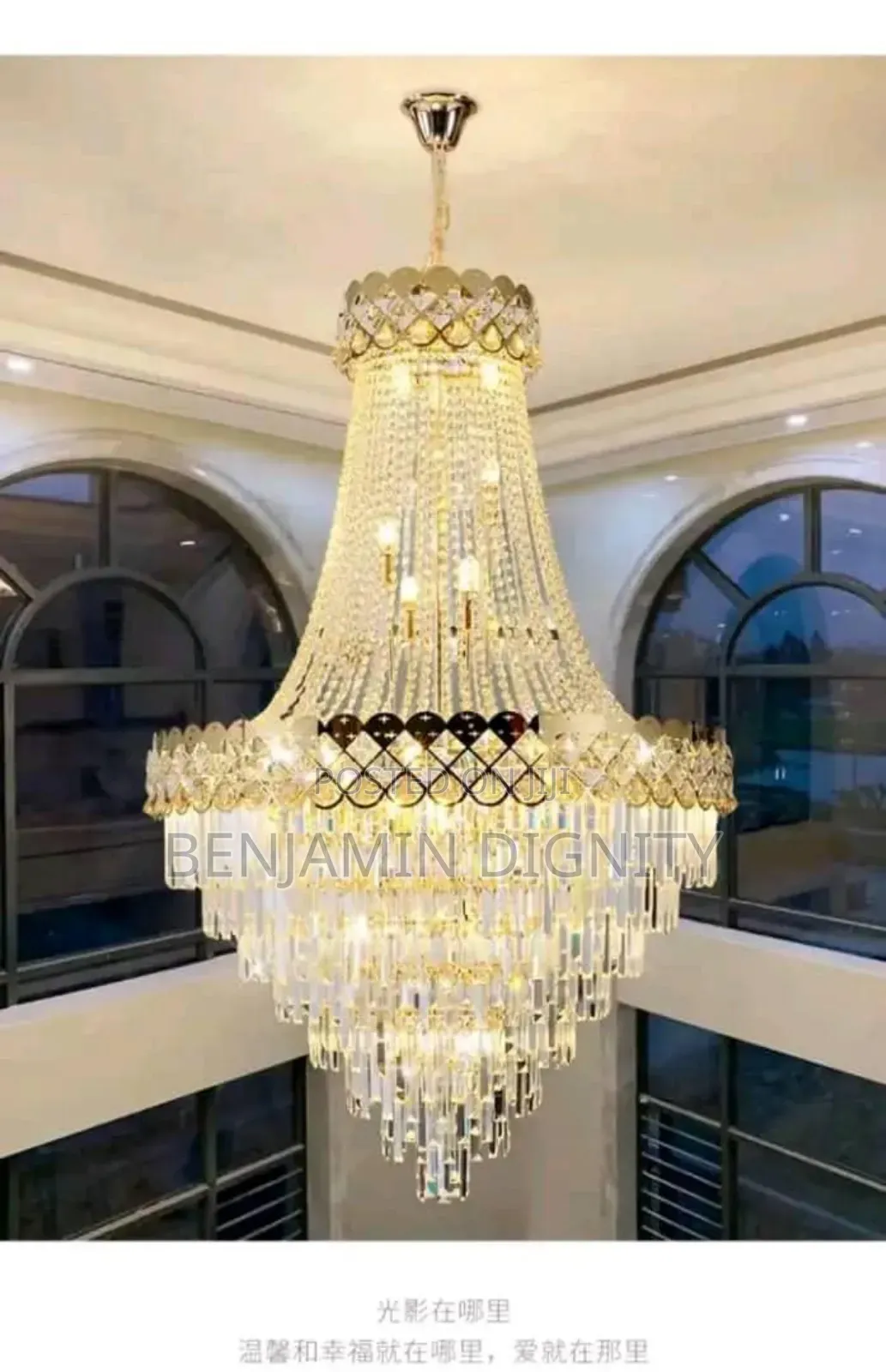 800mm Exquisite Crystal Chandelier Lighting
