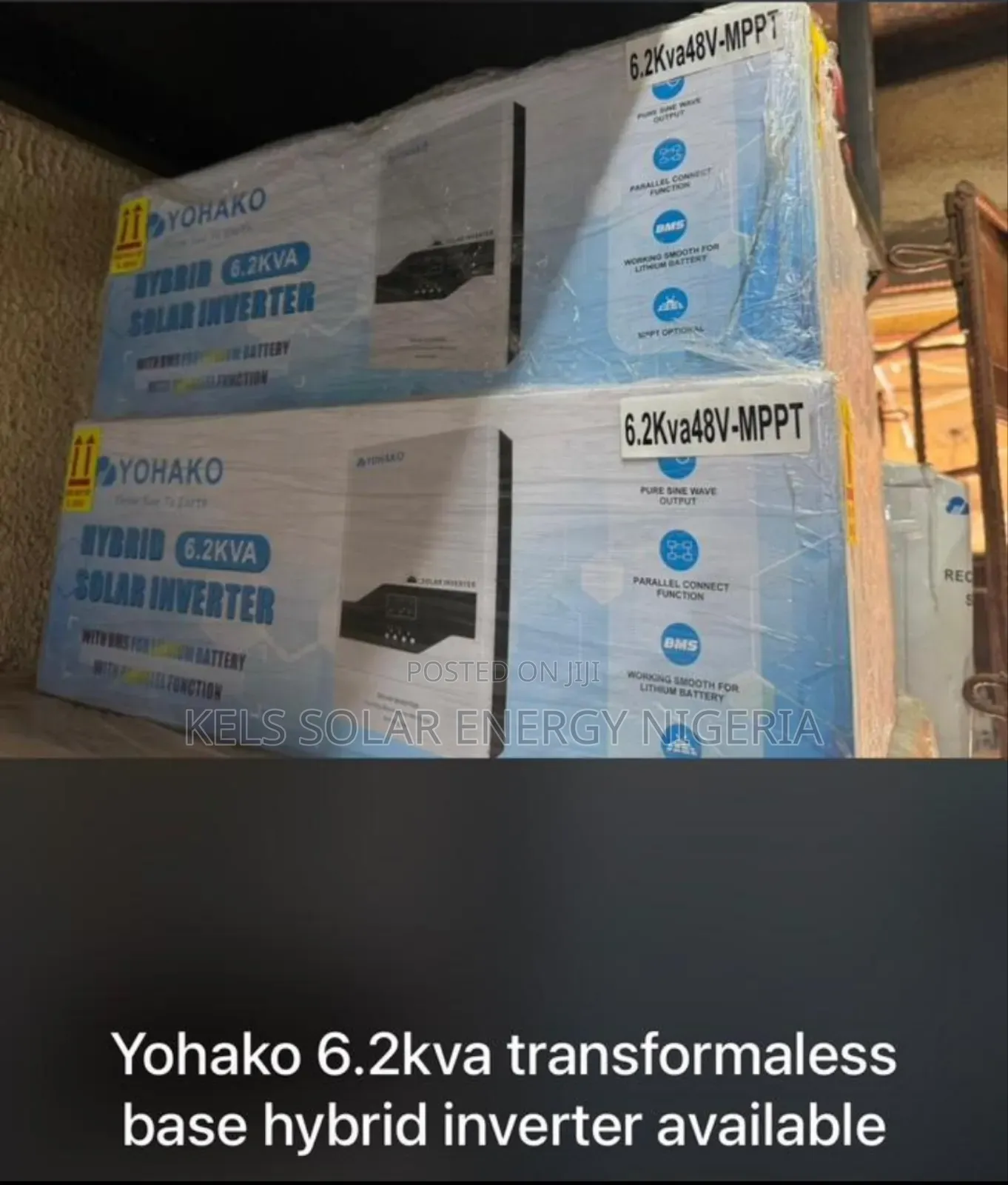 6.2kva Yohako Transformaless Base Hybrid