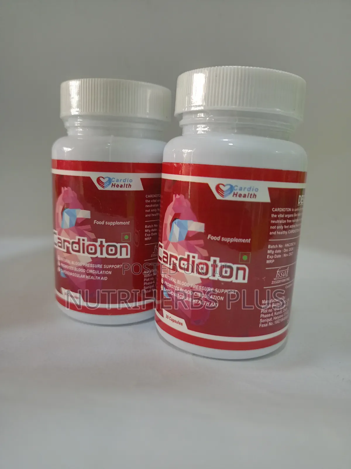 Cardioton: Cardiovascular Health Aid(100% Effective 2 Bottles)