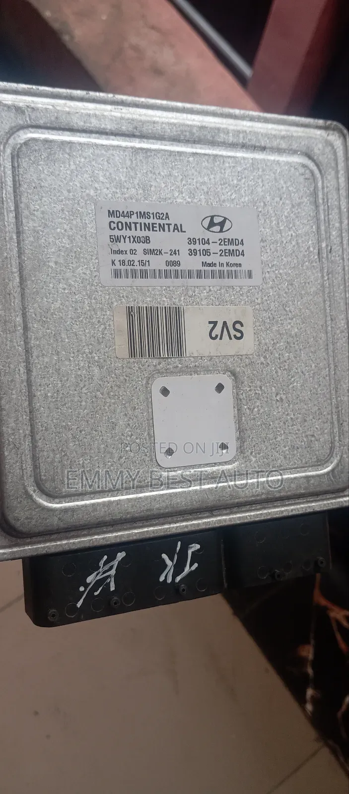 Hyundai Elantra 2012/020 Brainbox