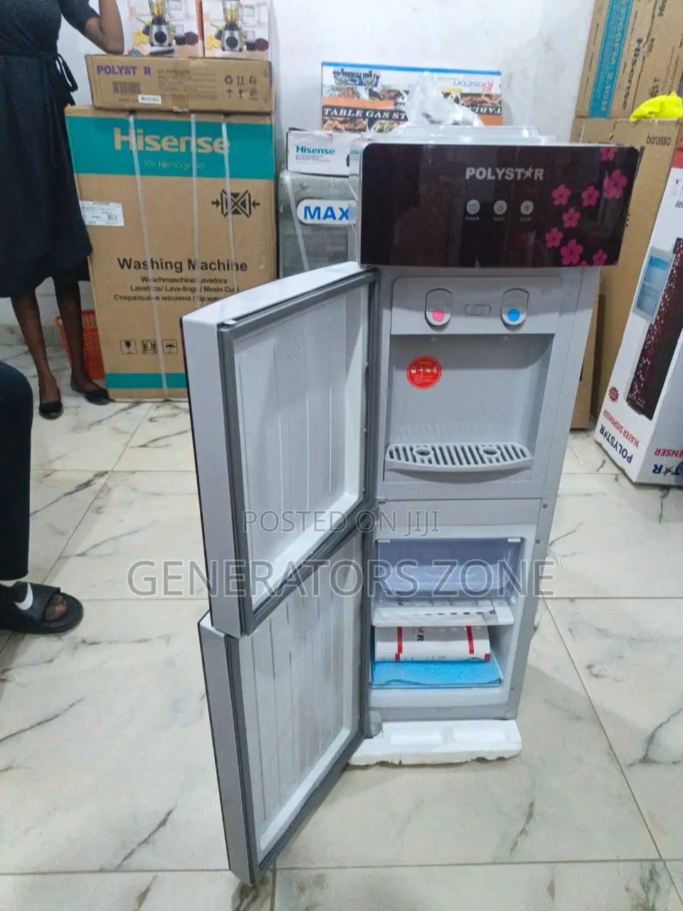 Hot Cold on Demand –Polystar Water Dispenser Pv-R6jx-5rf