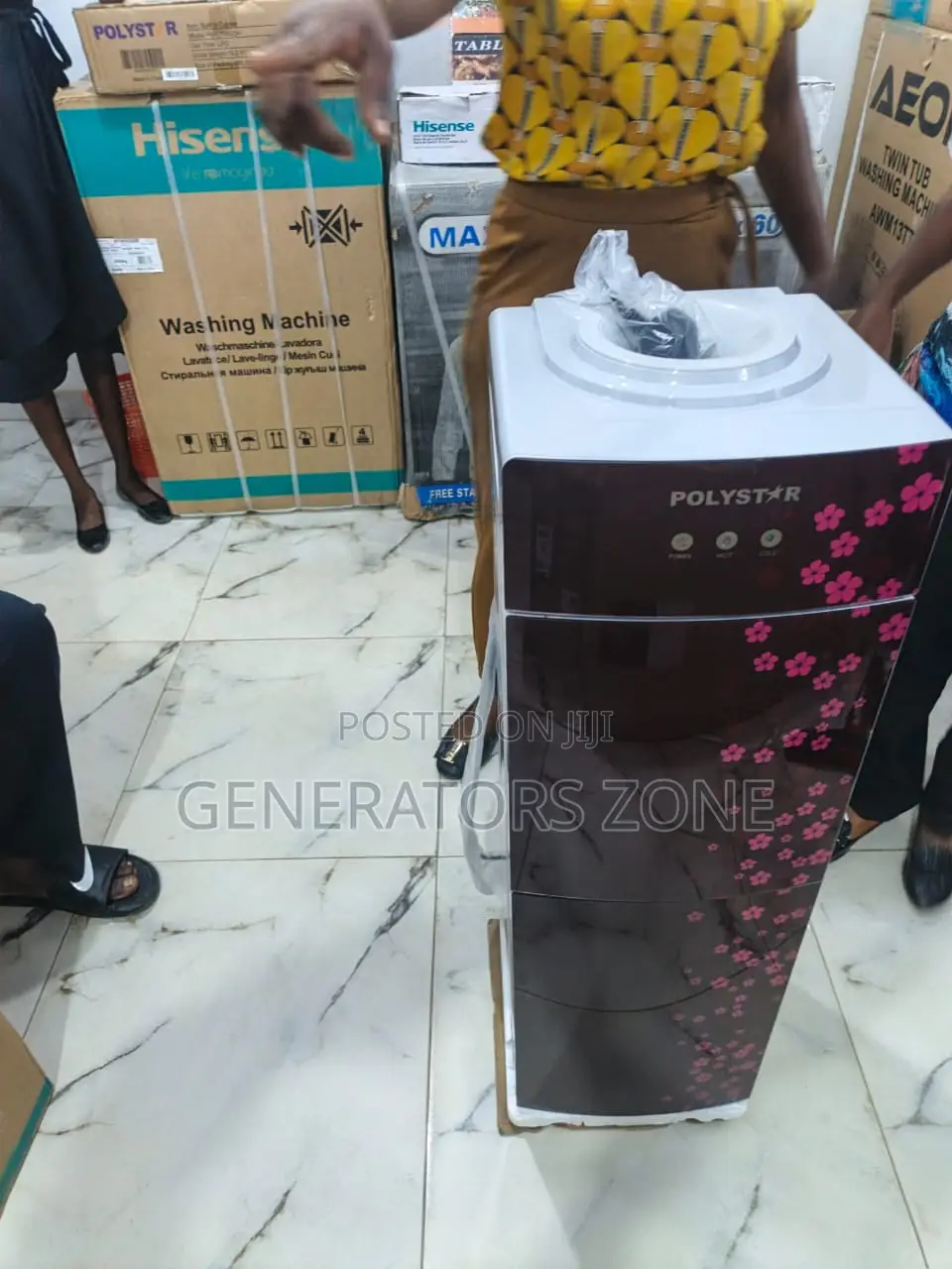 Hot Cold on Demand –Polystar Water Dispenser Pv-R6jx-5rf