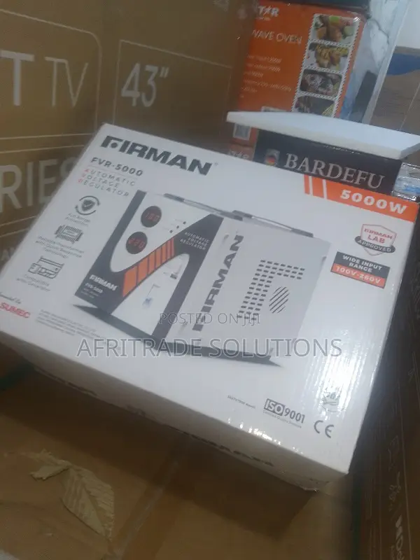 Firman 5 Kw Industrial Floor Voltage Stabilizer