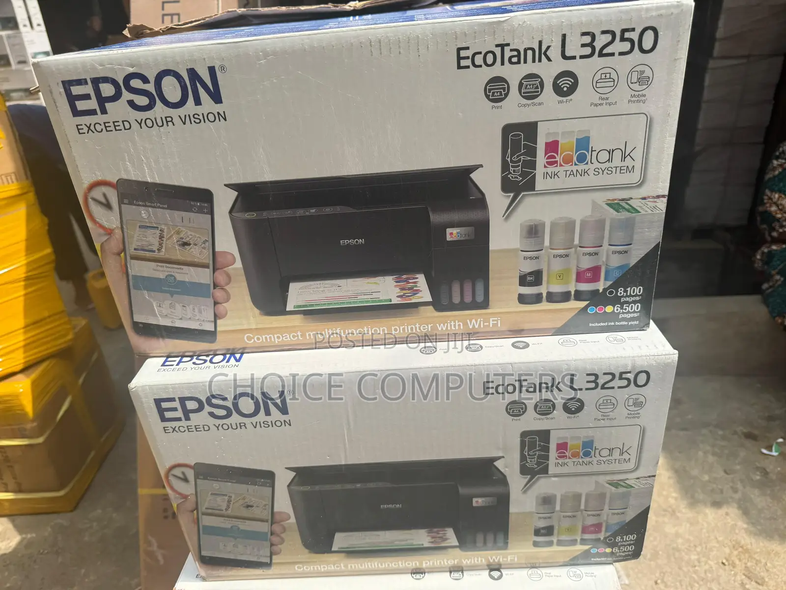 Ecotank L3250 Multifunction Wi-fi Ink Tank A4 Printer
