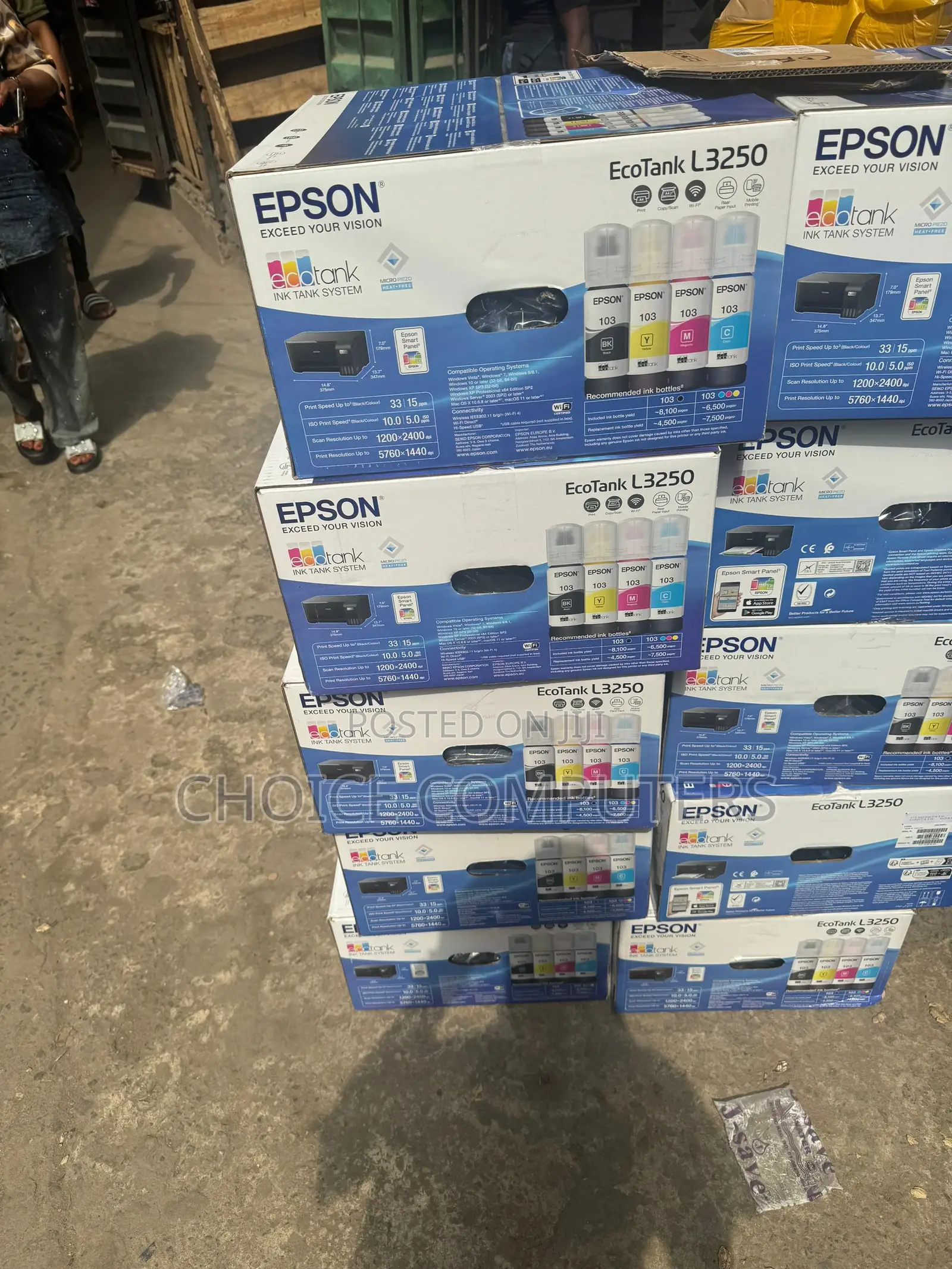 Ecotank L3250 Multifunction Wi-fi Ink Tank A4 Printer