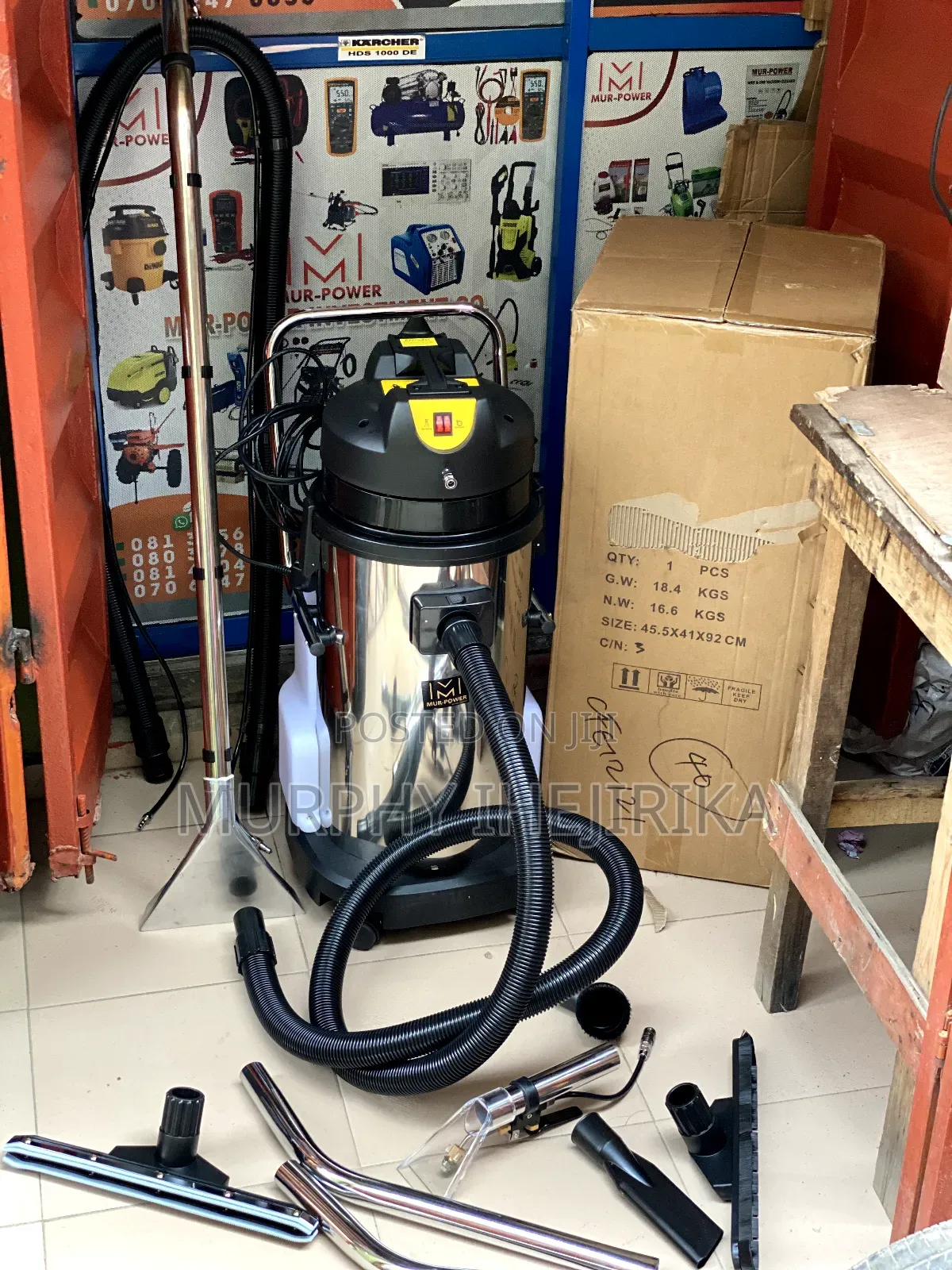 Commercial Mur-Power Spray Extractor Sofa / Carpet Cleaner