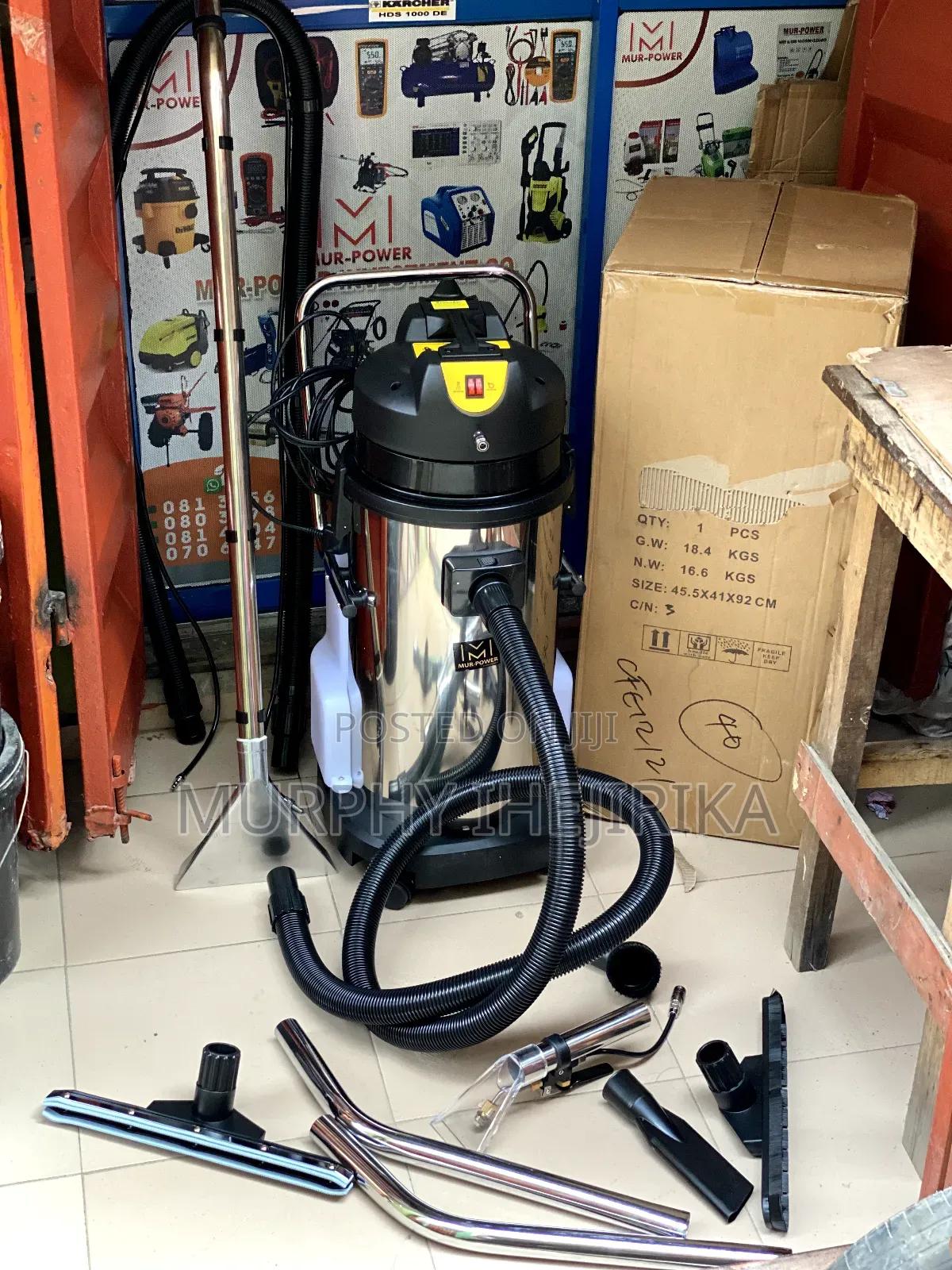 Commercial Mur-Power Spray Extractor Sofa / Carpet Cleaner