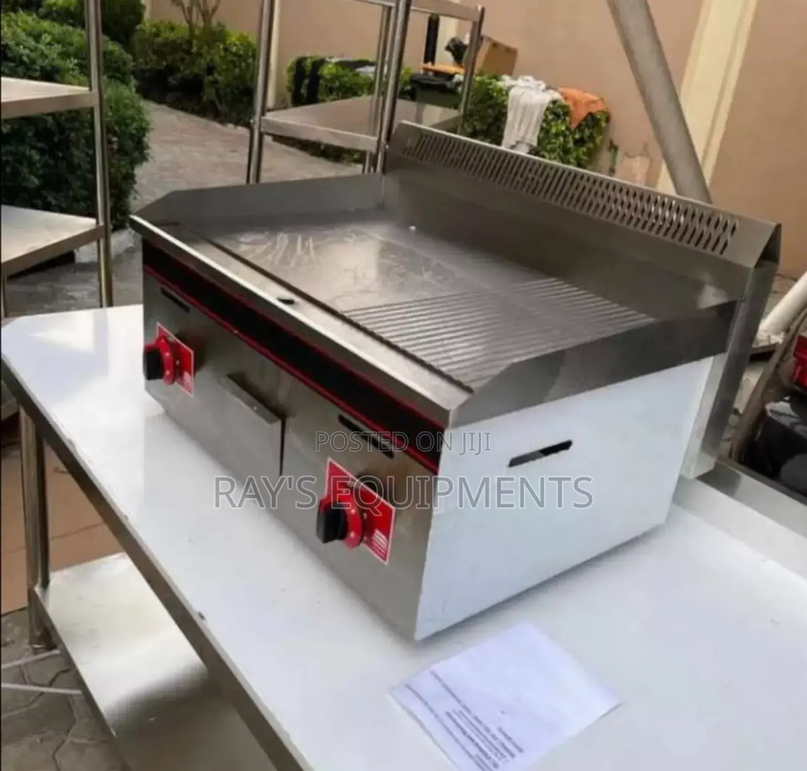Rough and Smooth Gas Griddle