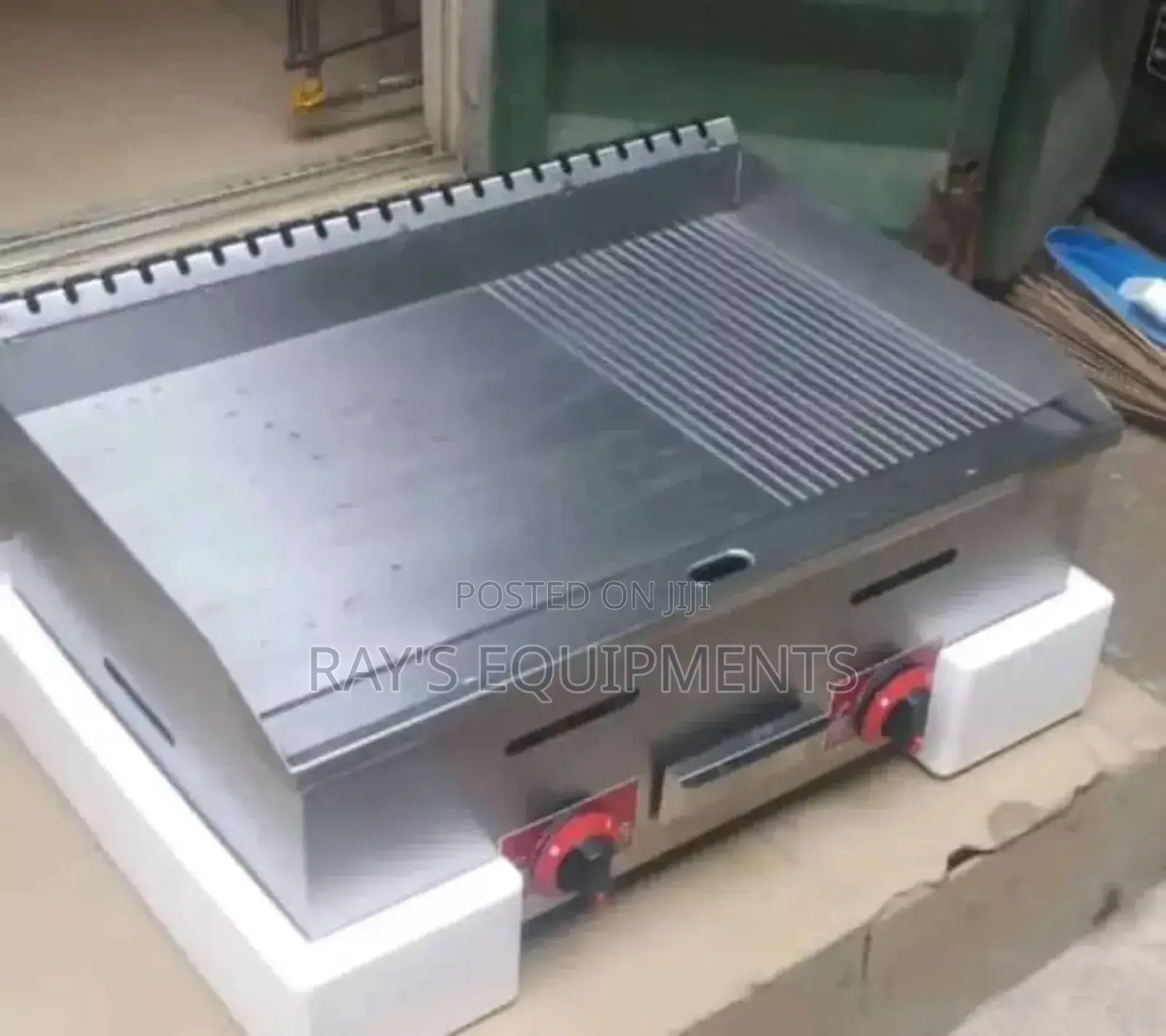 Rough and Smooth Gas Griddle