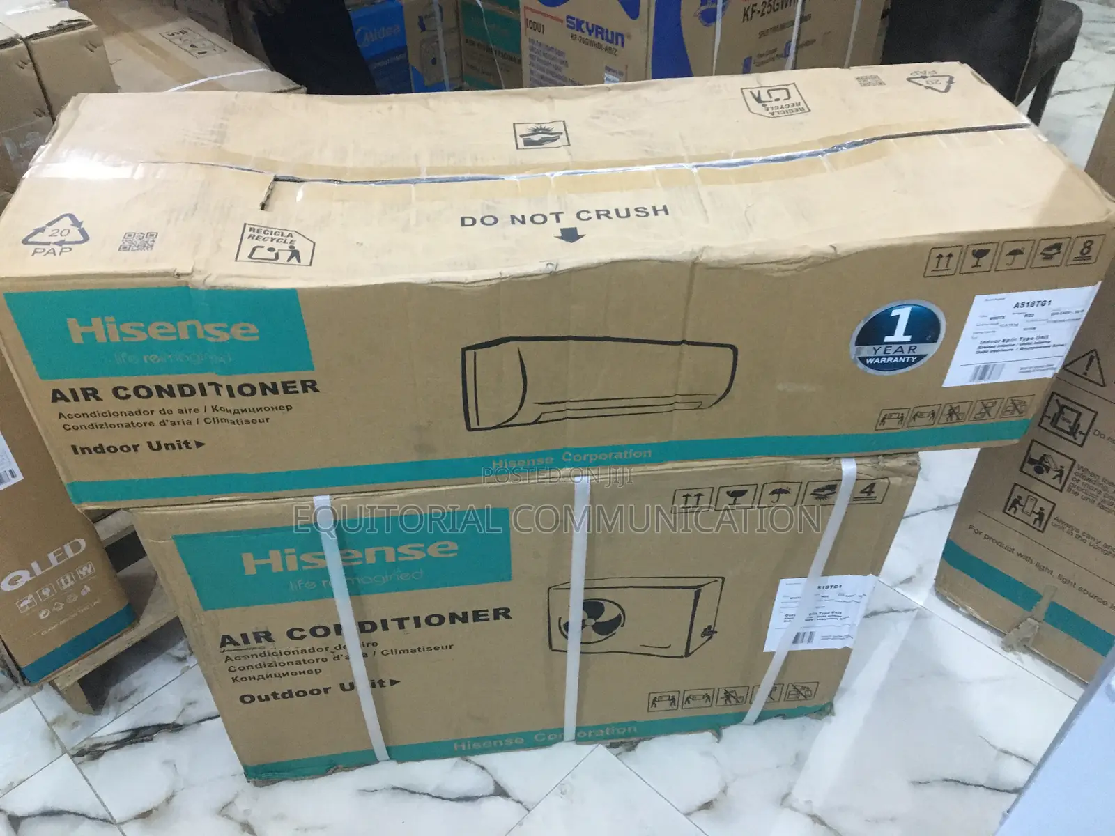 Hisense 2hp Split Non- Inverter Ac - Brand New