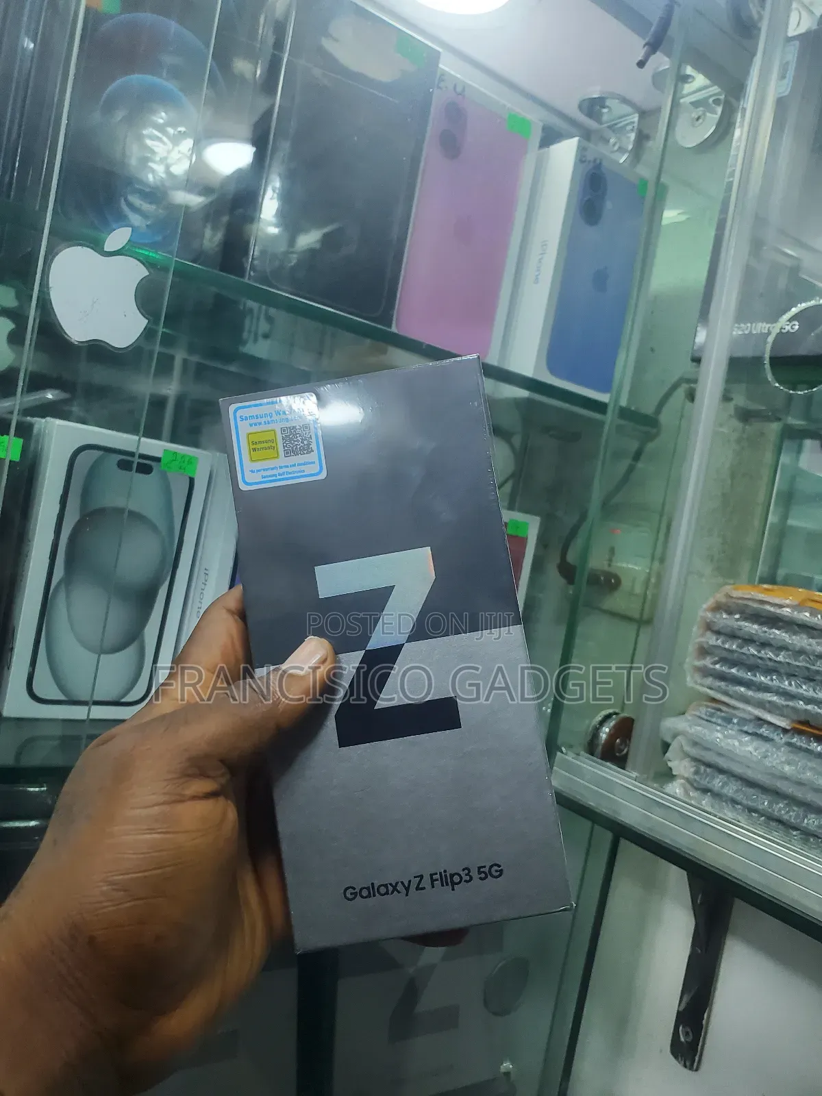 New Samsung Galaxy Z Flip 3 256 GB Purple
