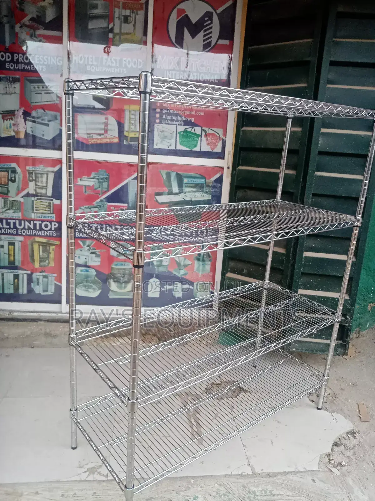 3ft,4ft, 5ft,6ft Stainless Steel Storage Wire Rack