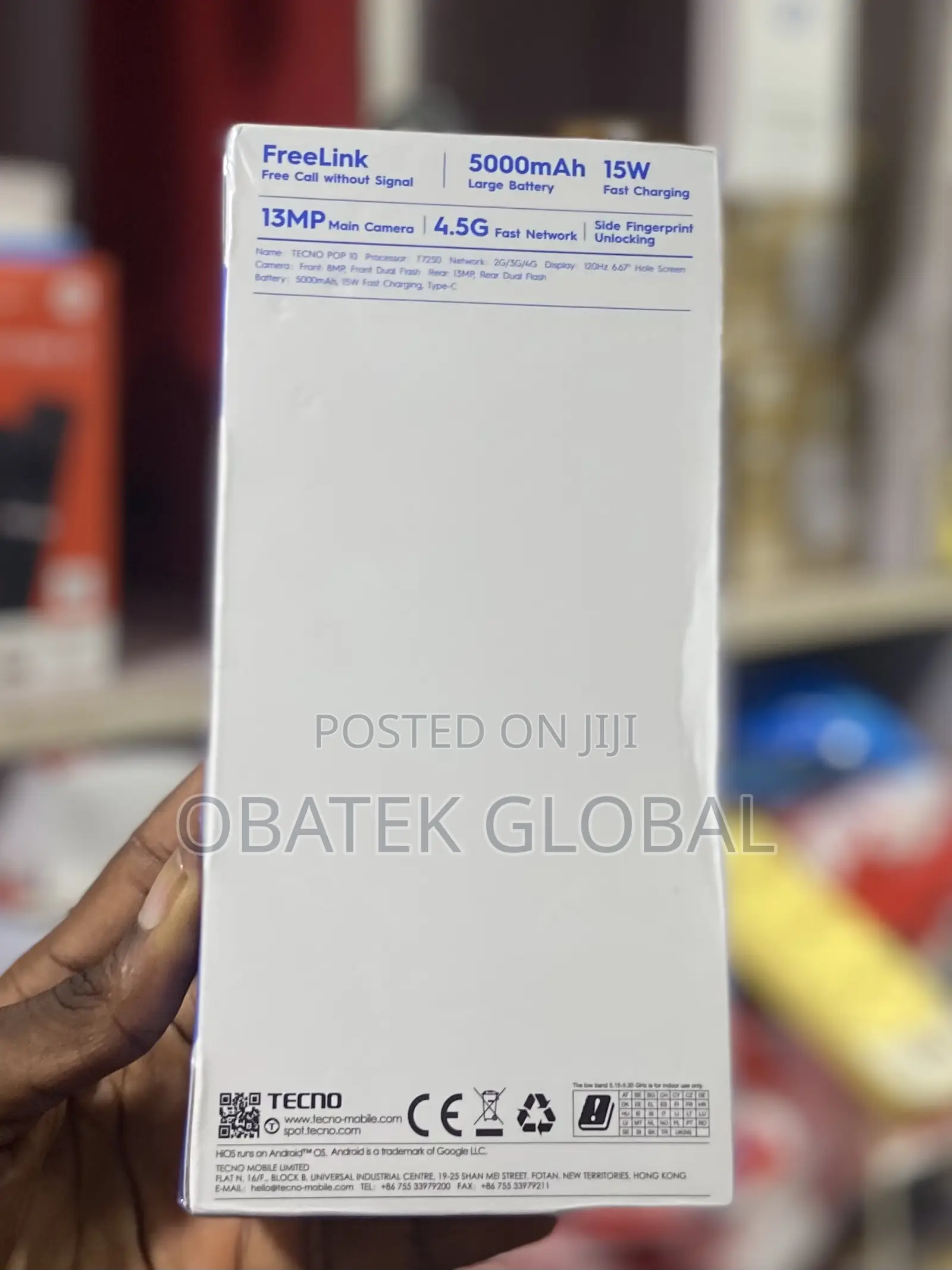New Tecno Pop 10 64 GB Green