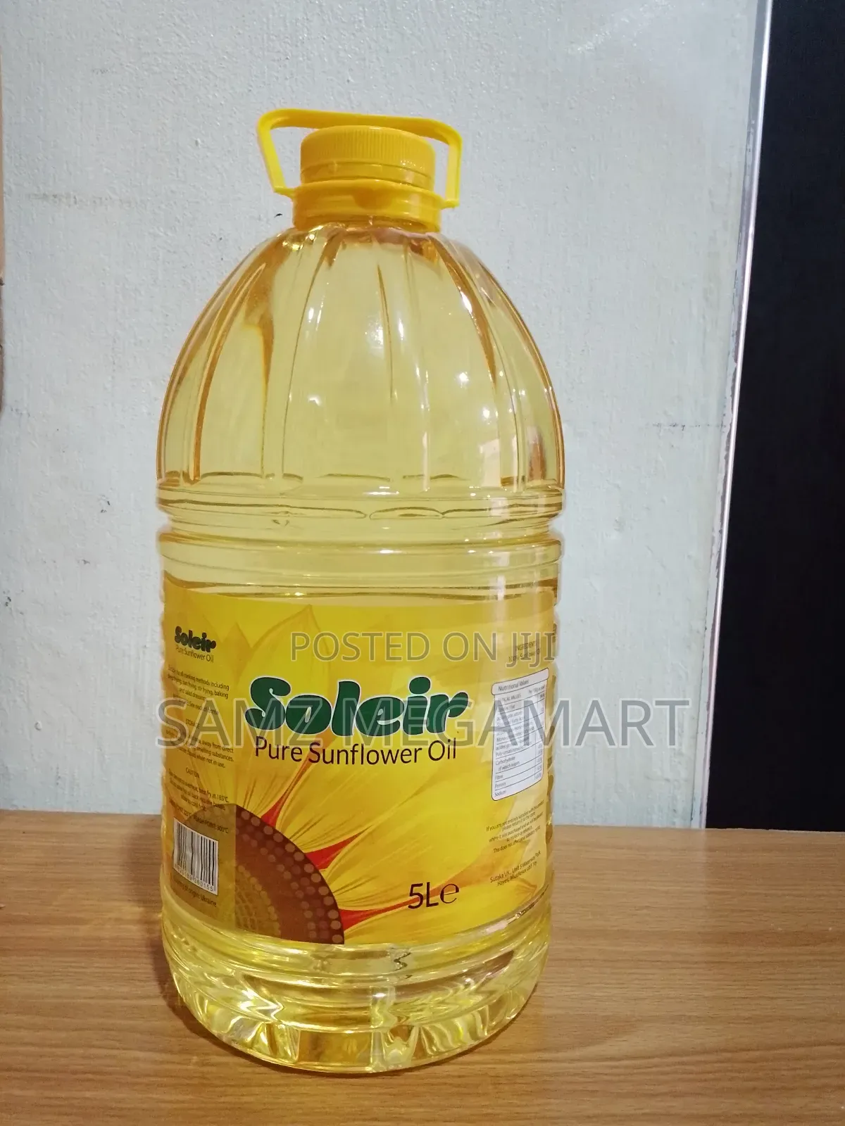 Soleir Pure Sunflower Oil 5 Litres – Light, Vitamin-e Rich Oil