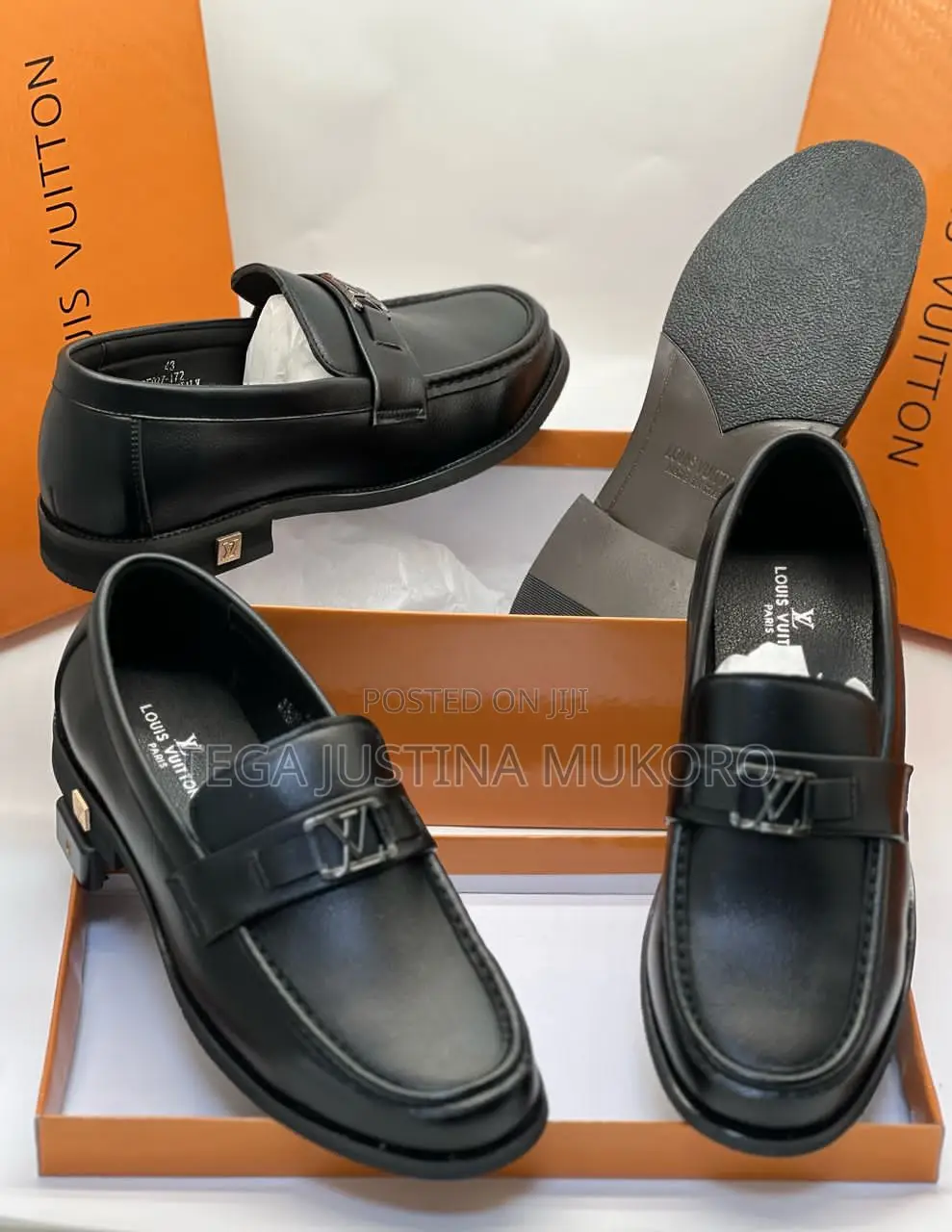 Latest Design Louis Vuitton Men's Flat Shoes