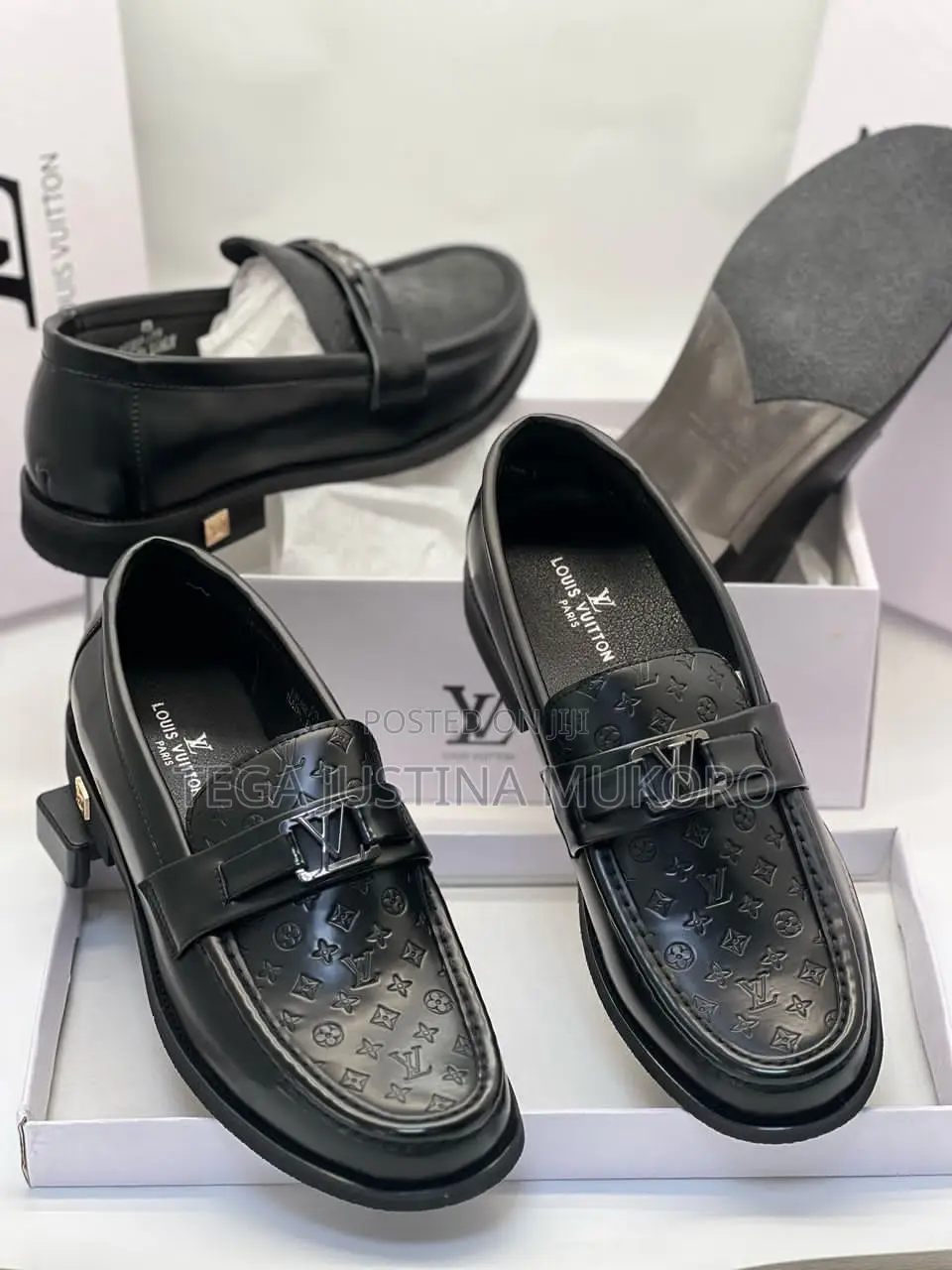 Latest Design Louis Vuitton Men's Flat Shoes