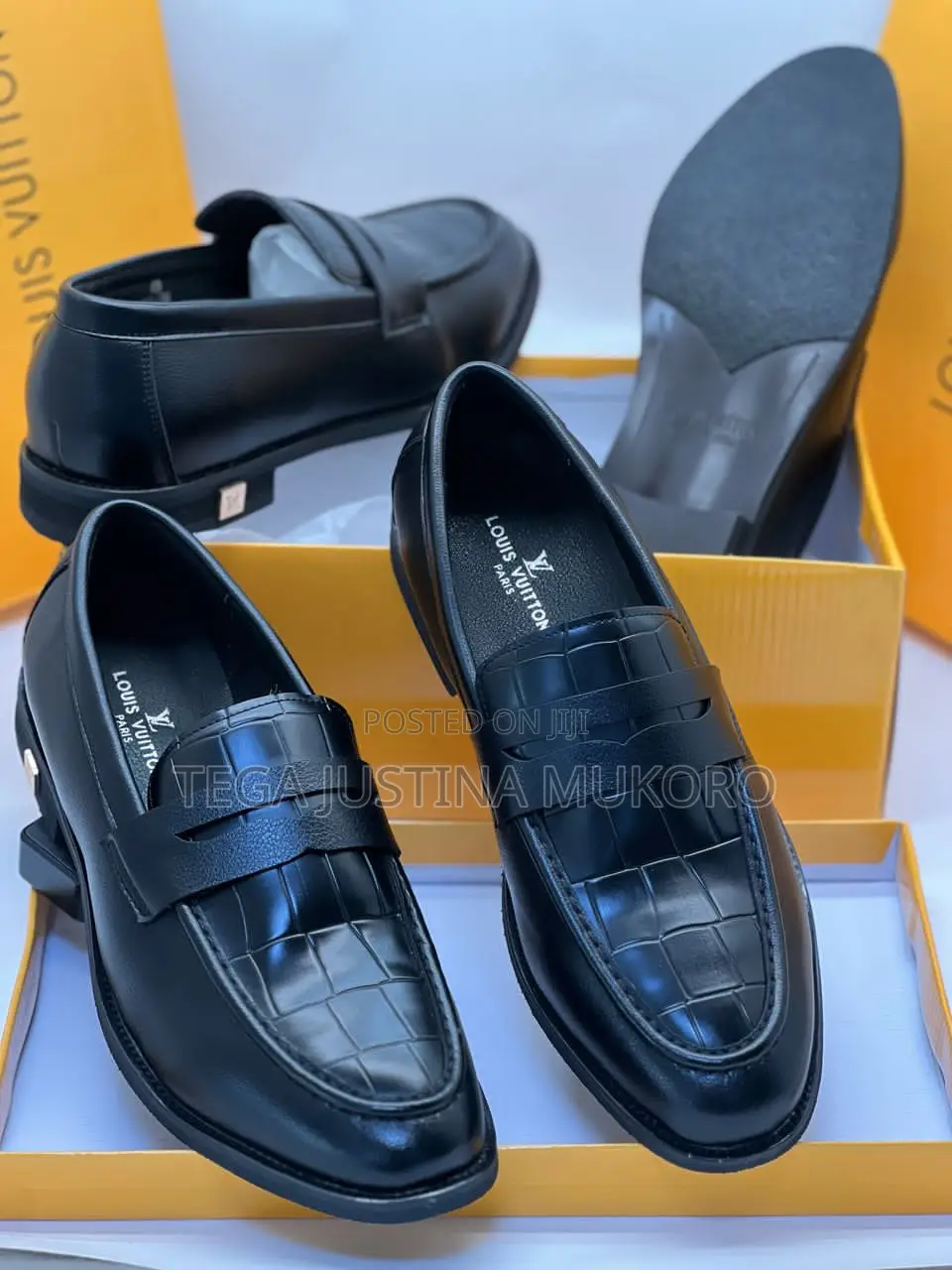 Latest Design Louis Vuitton Men's Flat Shoes
