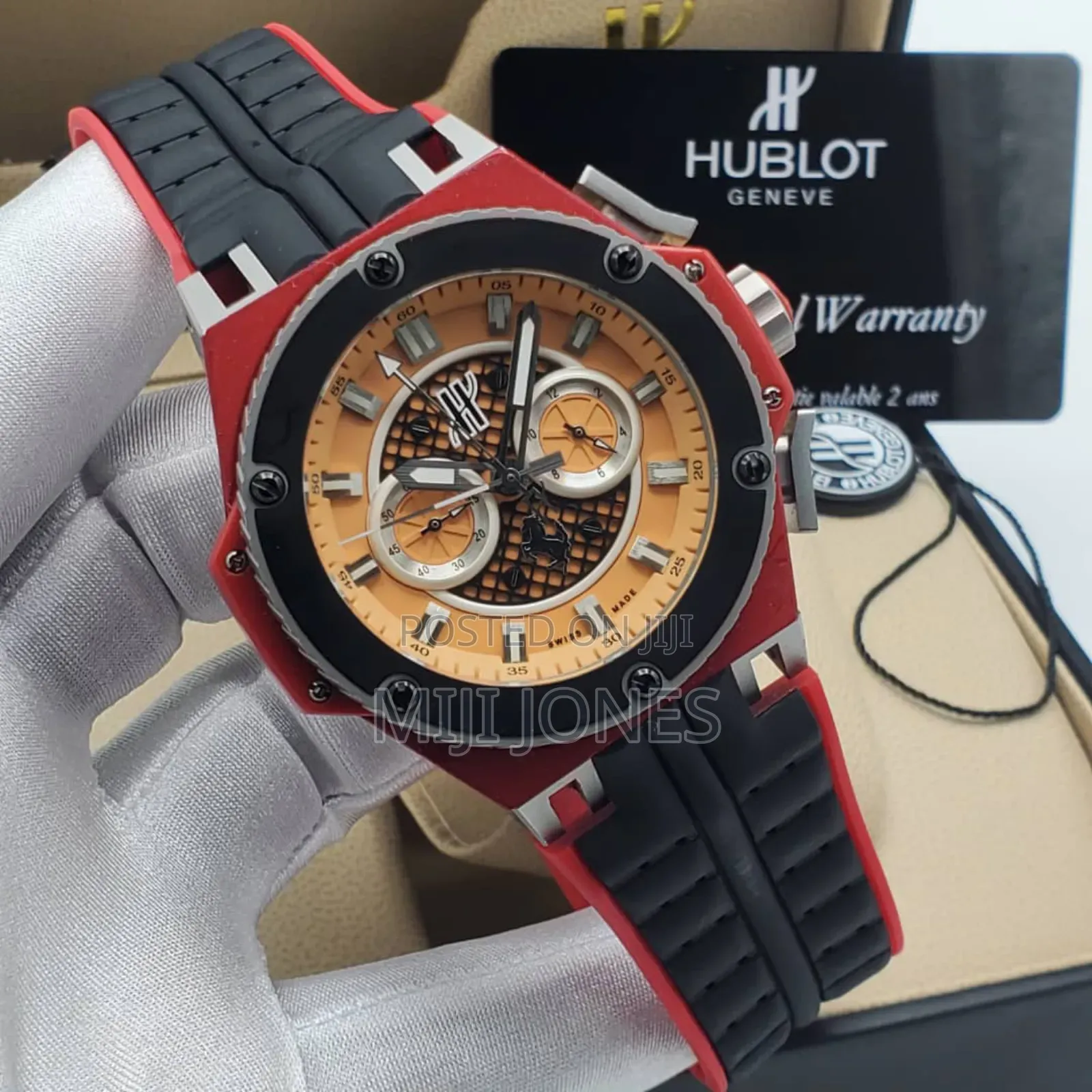 "Hublot Ferrari-Inspired Timepiece"