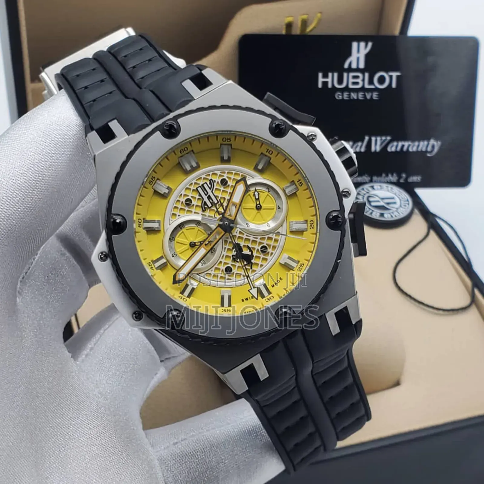 "Hublot Ferrari-Inspired Timepiece"