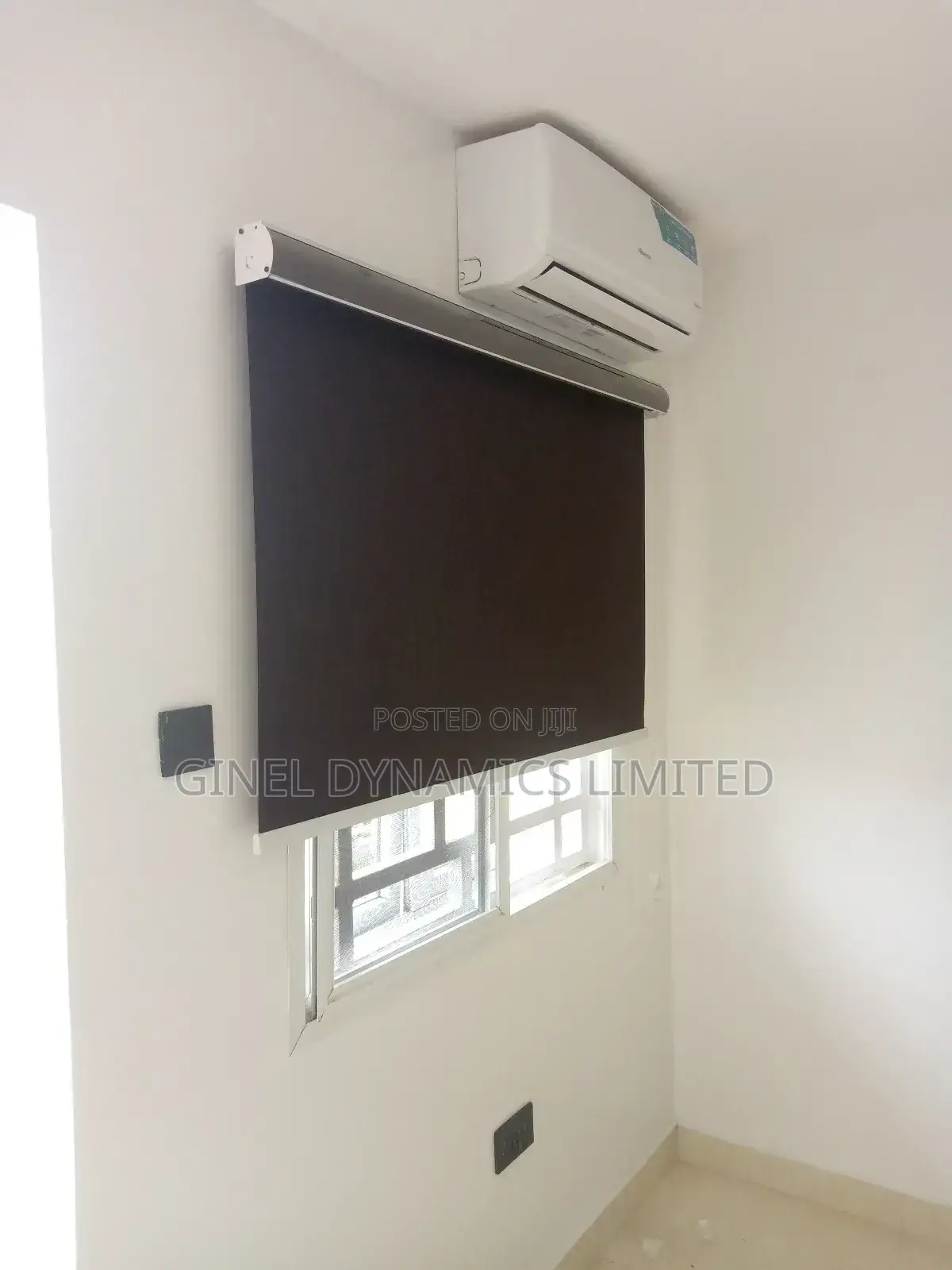 Brown Blackout Roller Blind
