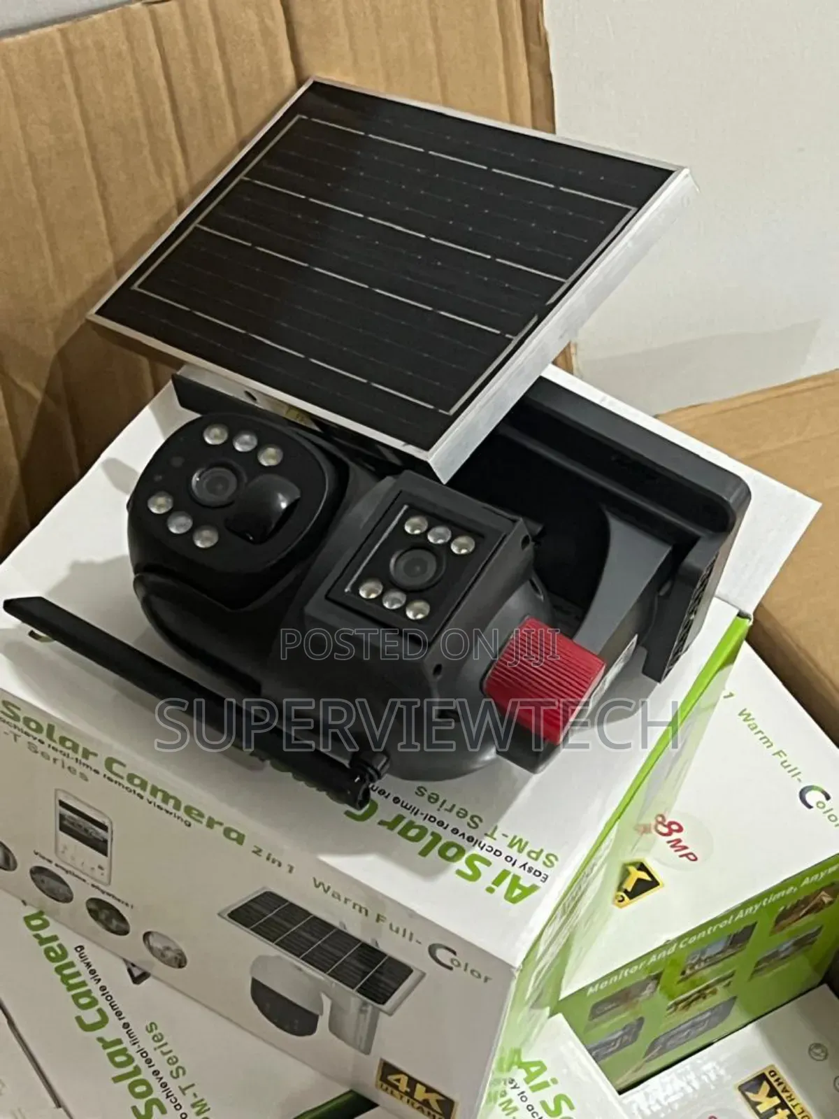 Solar Cctv 4g 360 Rotation Camera