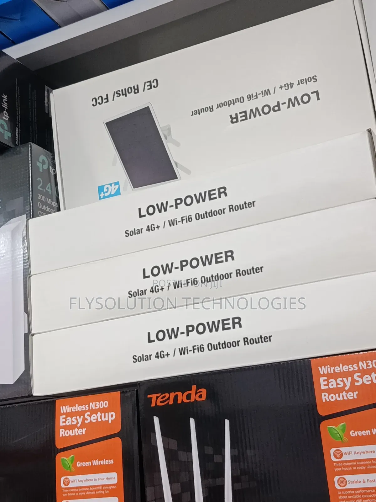 Solar Powered 4g Lte Wifi Router Wireless Outdoor
