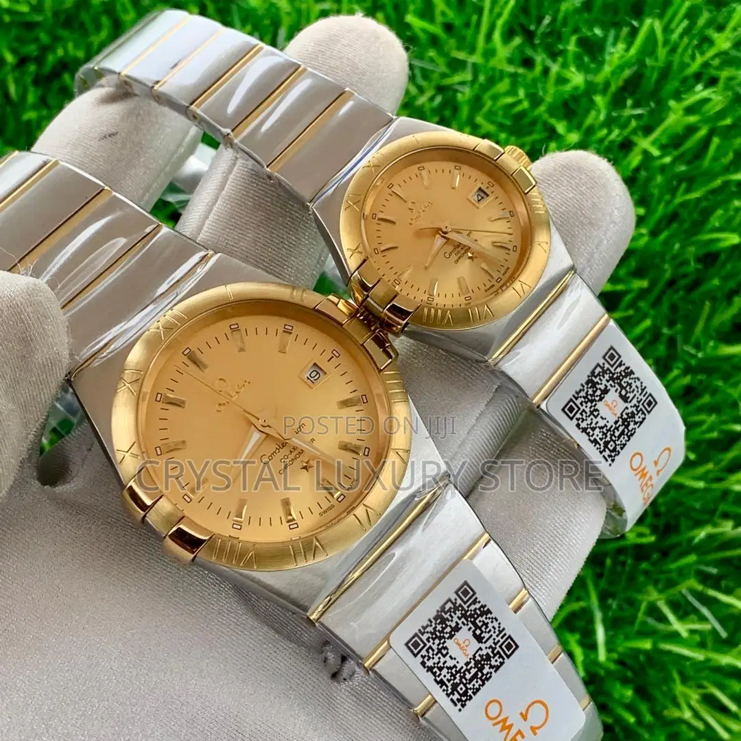 Omega Quality Luxury Couples Set Wristwatch