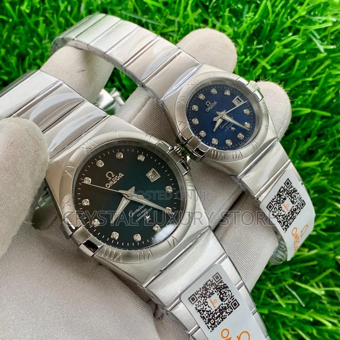 Omega Quality Luxury Couples Set Wristwatch