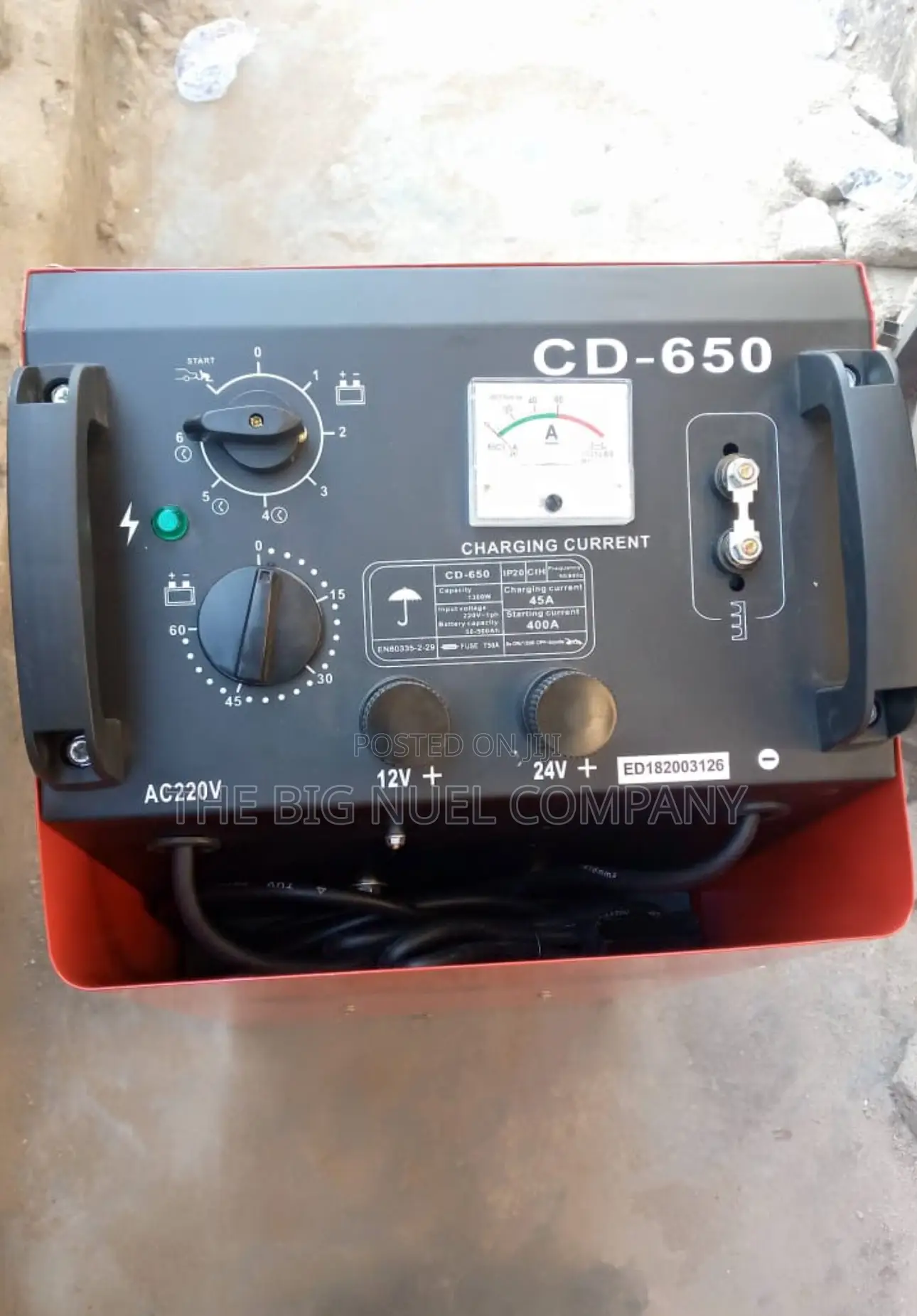 Cd 650 Battery Charger Edon 12 to 24v