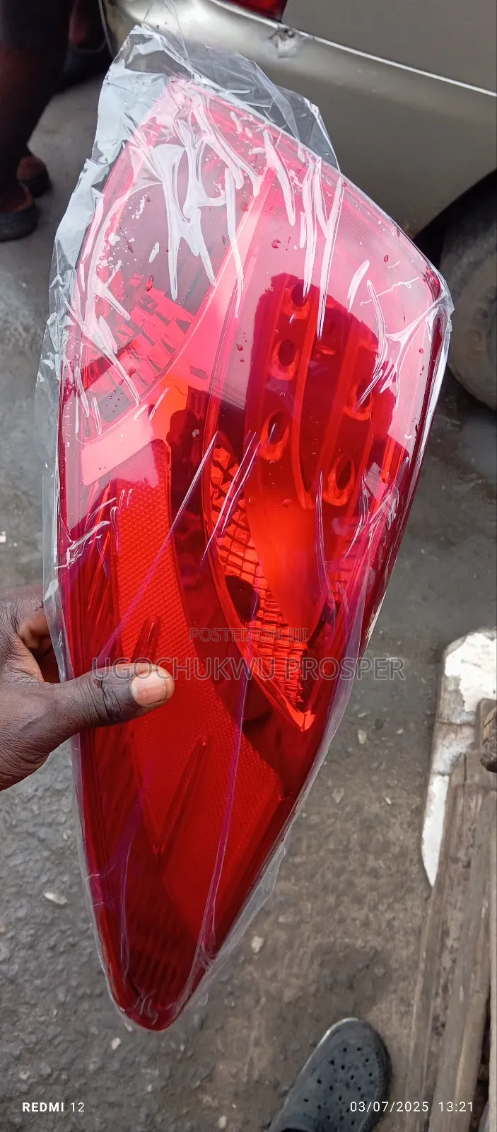 Hyundai Tucson (Ix35) Back Light Pure Red