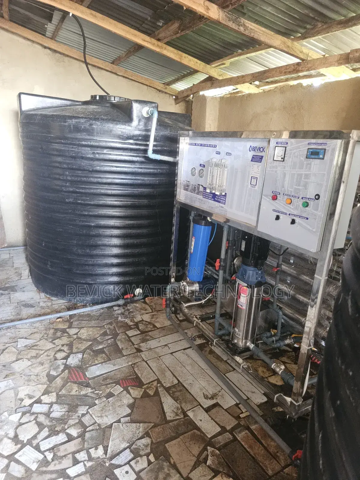 Small Scale Pure Water Factory Setup